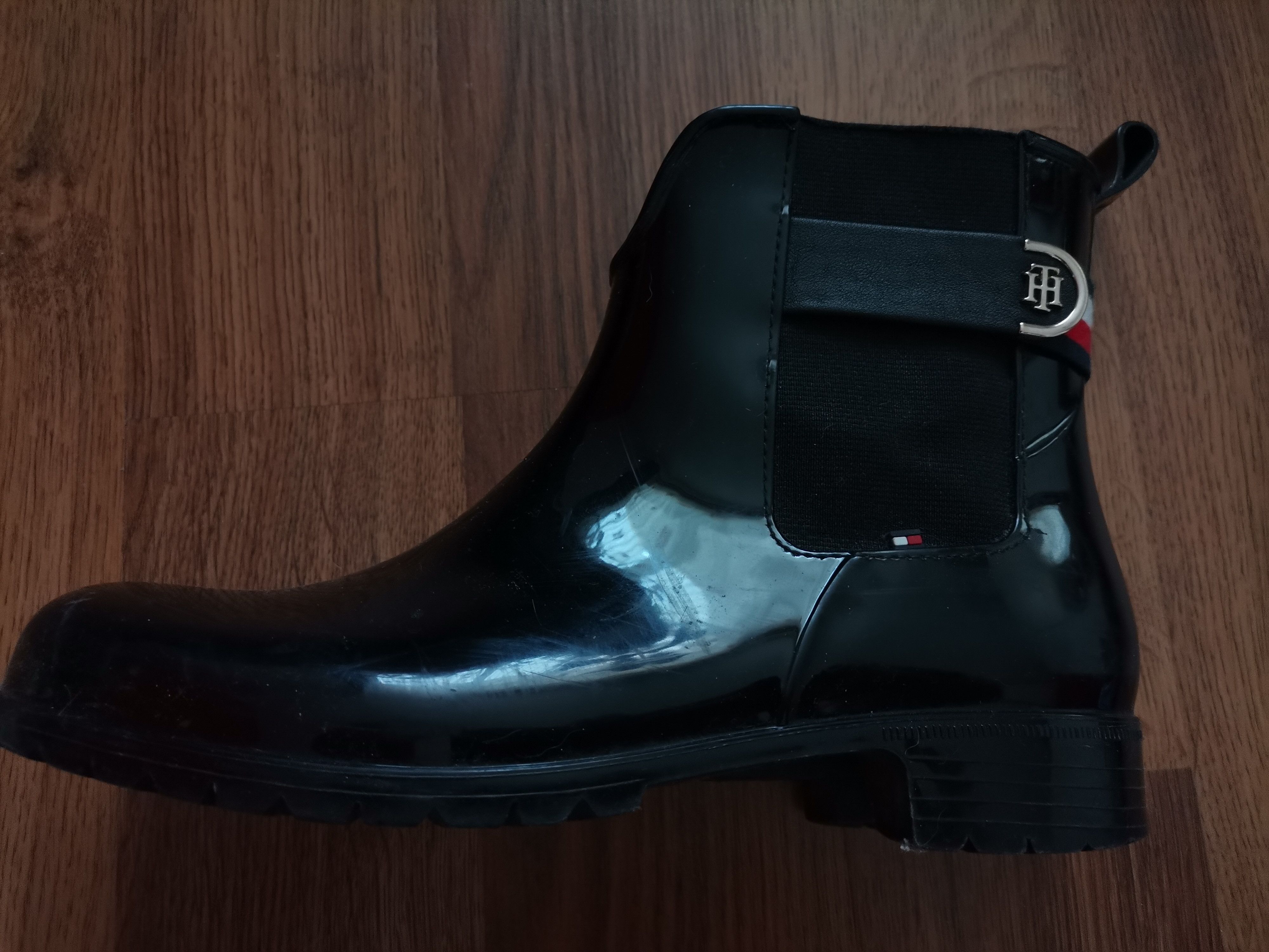Tommy Hilfiger Tommy Hilfiger Women's Rubber Boots Size US 8.5 / IT 38.5 - 4 Thumbnail