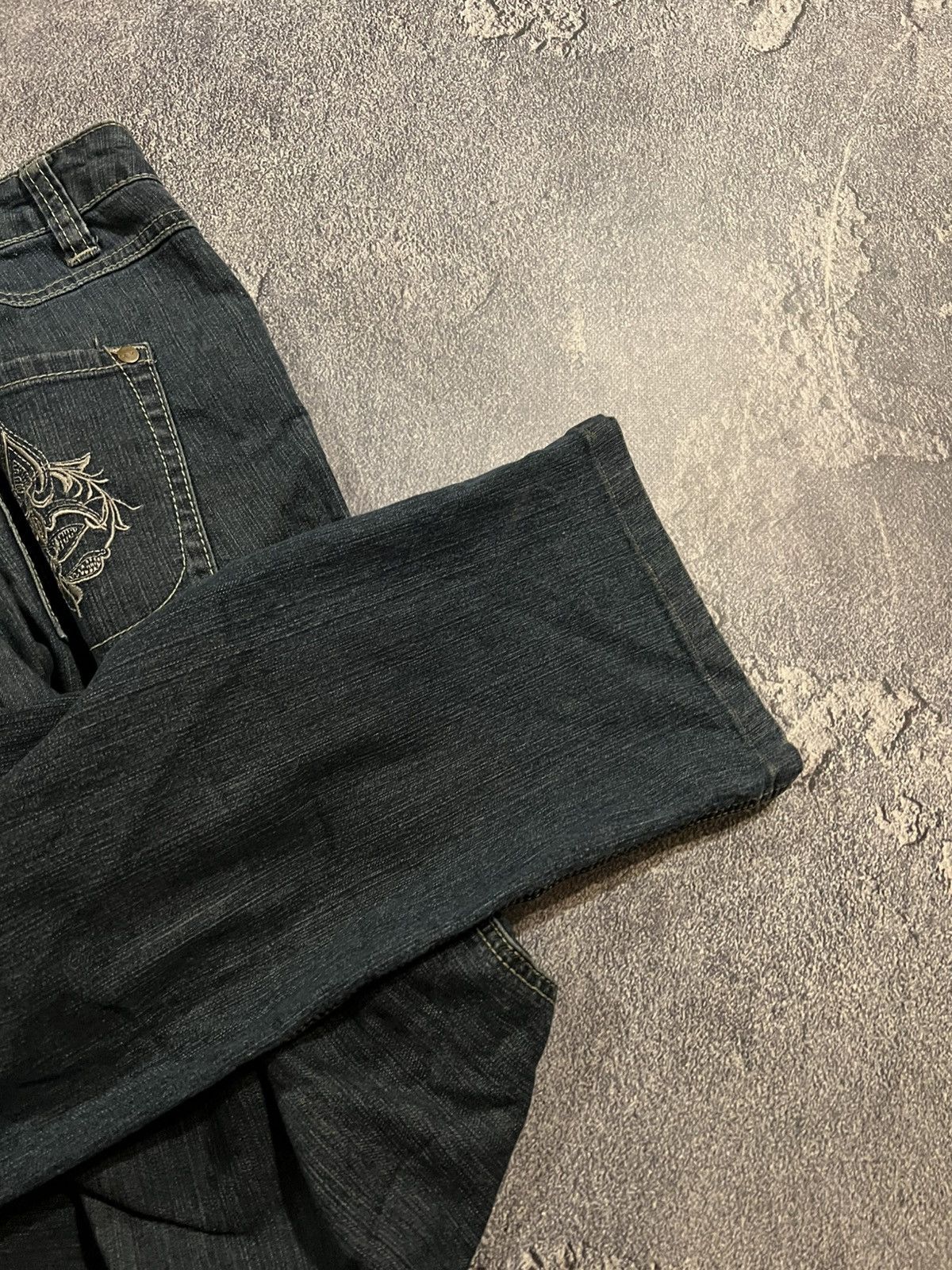 Vintage Darkwear Flared Jeans / Hysteric Glamour Style / Vintage 90s Size US 32 / EU 48 - 5 Thumbnail