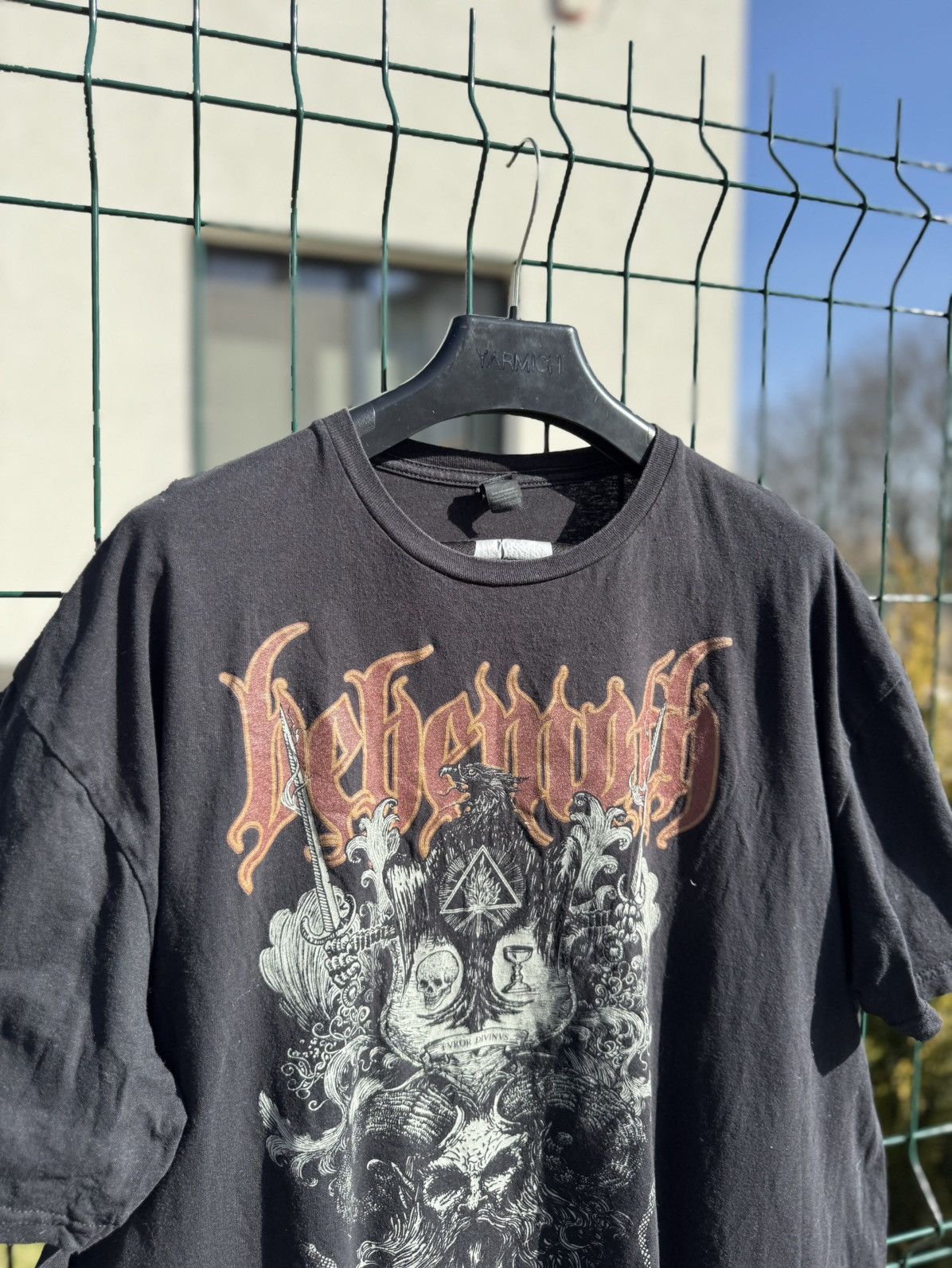 Band Tees Behemoth Furor Divinus Death Metal Band Tee Size US XXL / EU 58 / 5 - 3 Thumbnail