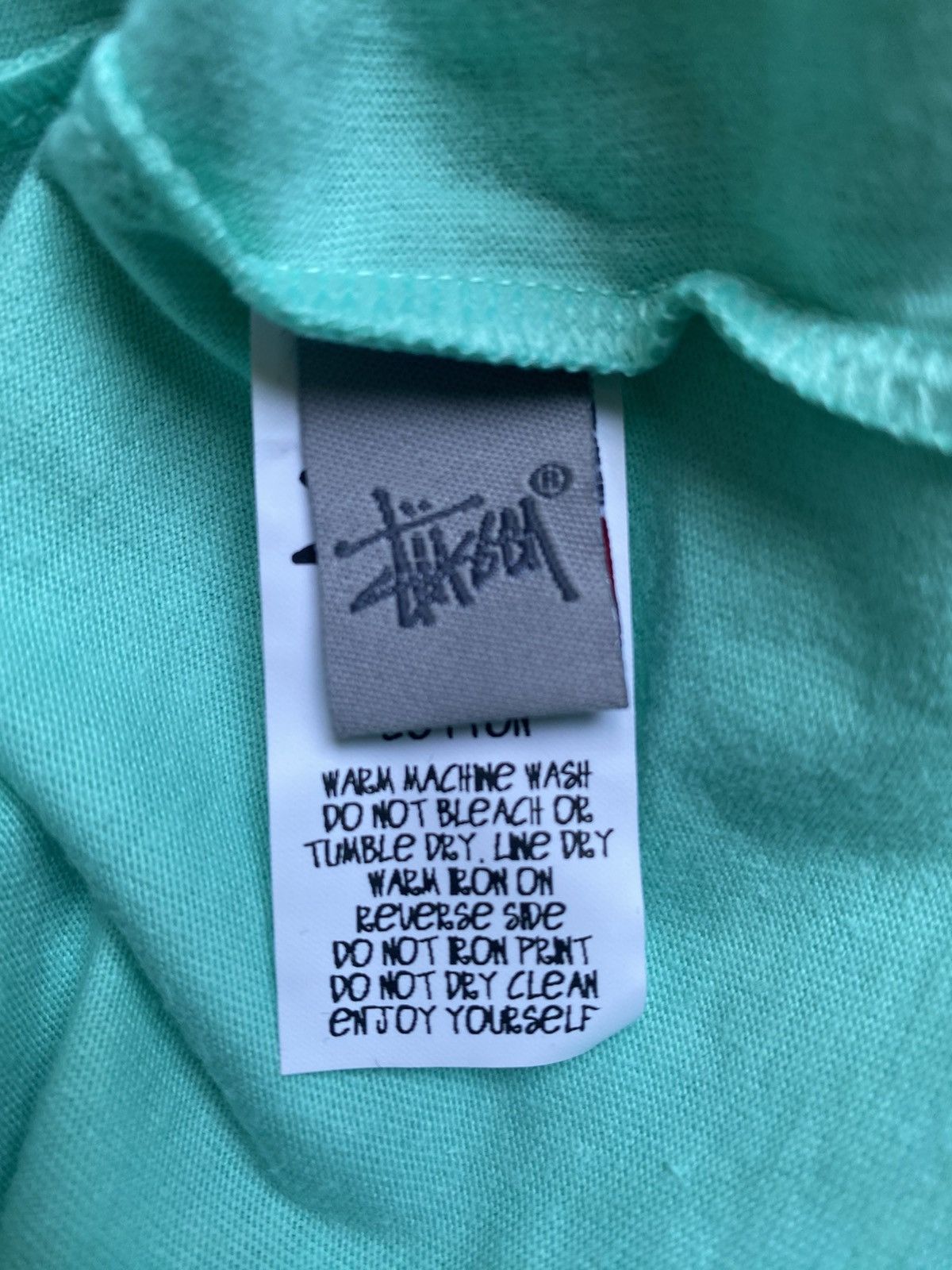 Stussy Stussy - BNWT - T-Shirt - Light Blue - Large - Cotton Size US L / EU 52-54 / 3 - 10 Thumbnail