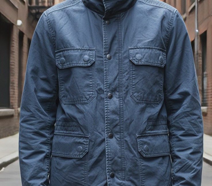 Diesel DIESEL Cargo Jacket Military Field Jacket In Navy Size US S / EU 44-46 / 1 - 17 Thumbnail