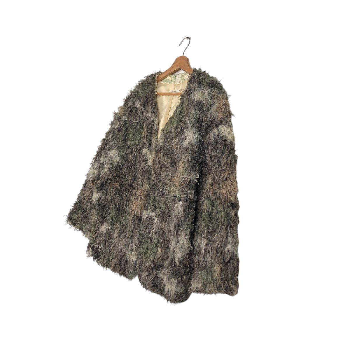 Japanese Brand 📌Vintage Bomber Jacket Design Moussy Fur Issey Miyake Size US M / EU 48-50 / 2 - 3 Thumbnail