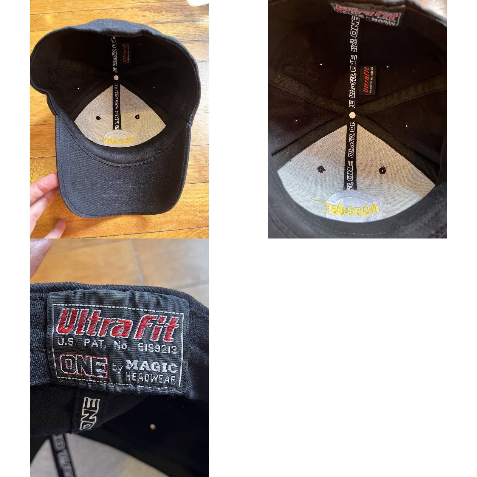 Vintage VINTAGE No Doubt Hat Black Y2K Gwen Stefani Baseball Cap One Size Men Black 90s Music Retro Rock | Magic Headwear Size ONE SIZE - 8 Thumbnail