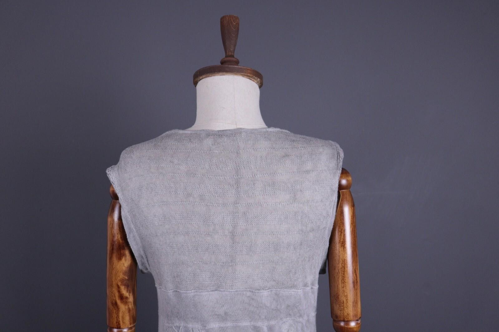 Designer Elisa Cavaletti Club Sono Gray Lagenlook Dress Size L Size L / US 10 / IT 46 - 8 Thumbnail