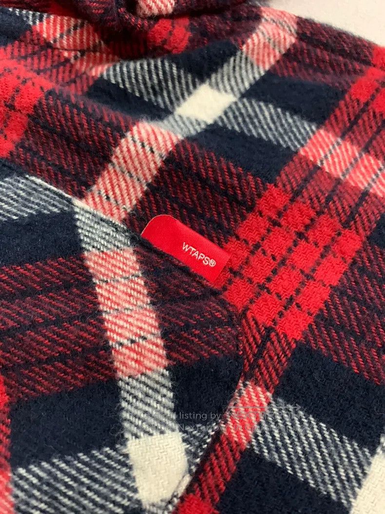 Wtaps Wtaps Red checkered shirt Size US M / EU 48-50 / 2 - 6 Thumbnail
