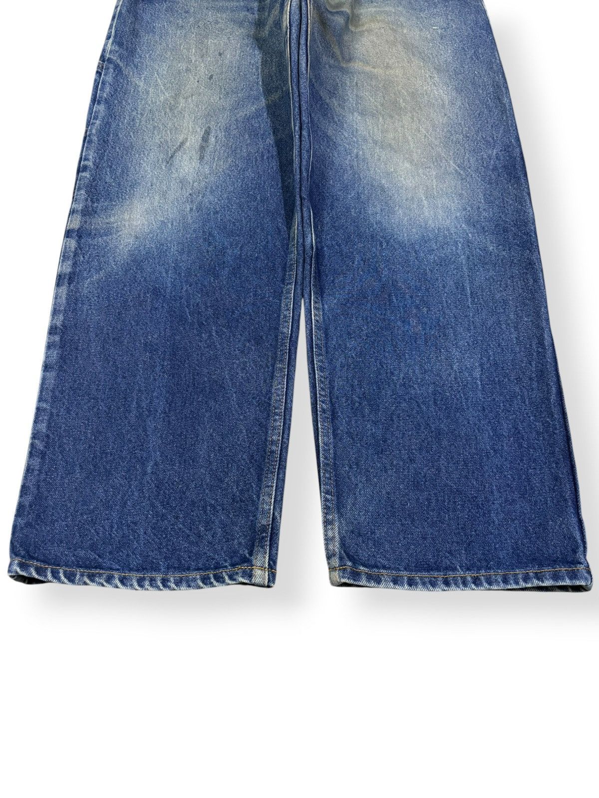 Other Y2K Prison Blues Dirt Mud Wash Loose Tapered Carpenter Jeans Size US 36 / EU 52 - 5 Thumbnail