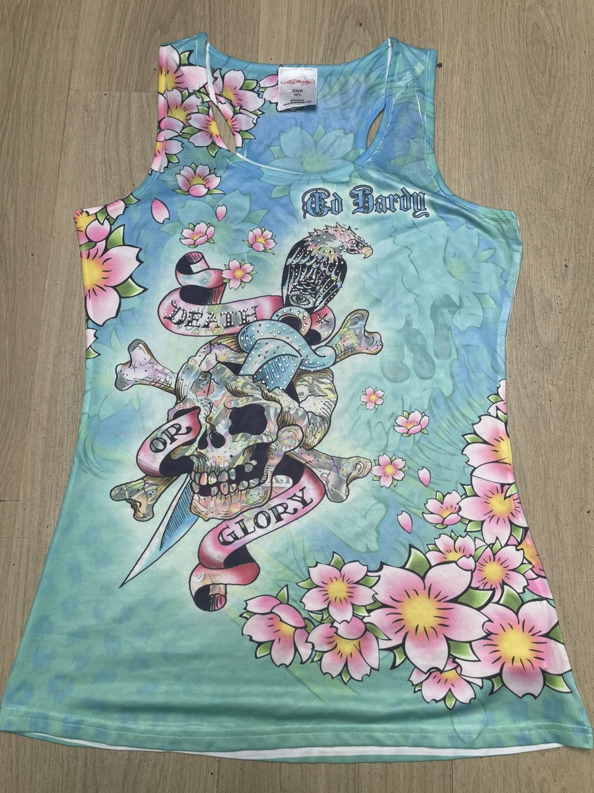 Ed Hardy Ed hardy vintage 90s USA street fashion style rare Size L / US 10 / IT 46 - 5 Thumbnail