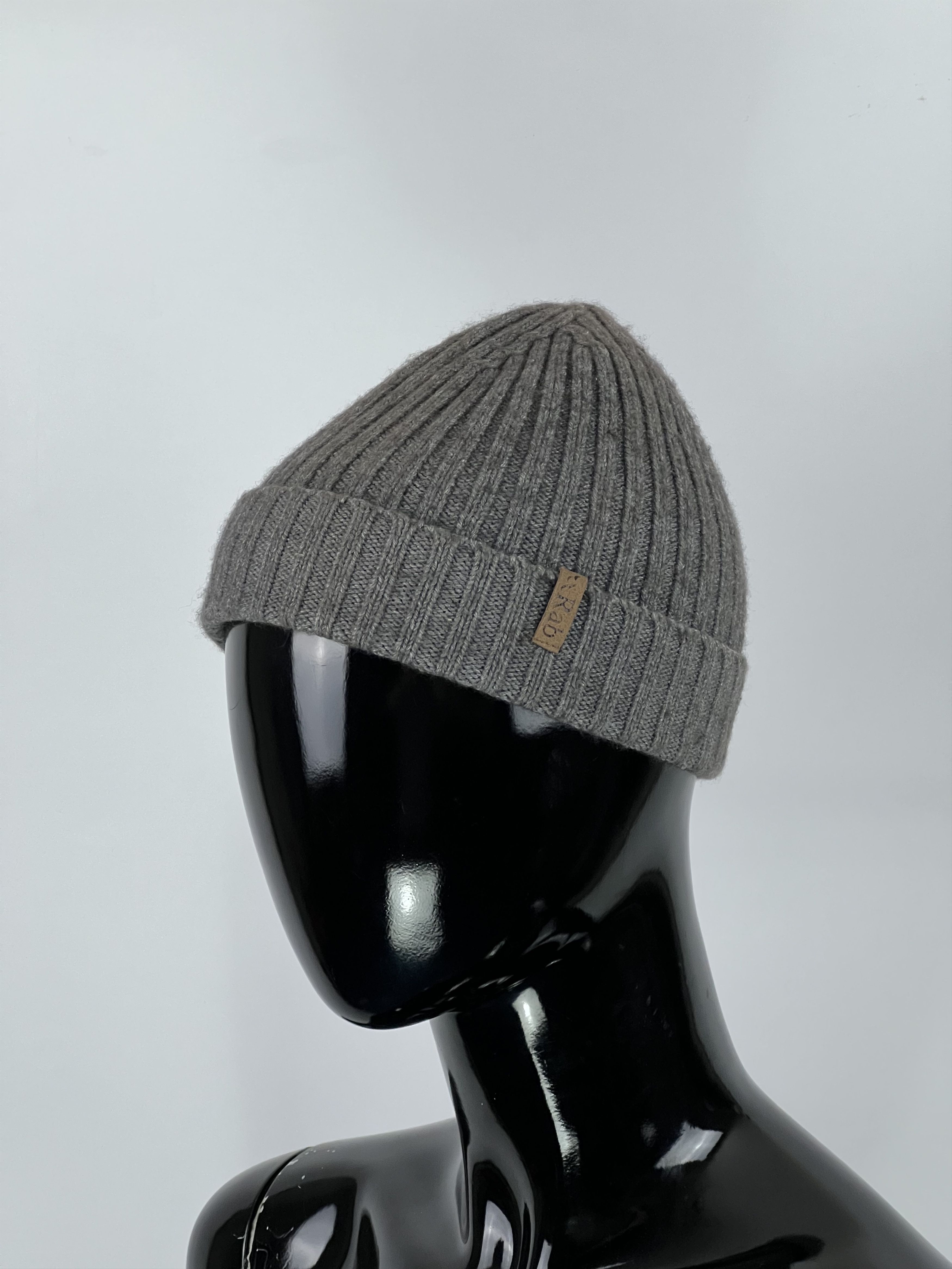 Rab Rab Gray Wool Beanie Hat OS Size ONE SIZE - 1 Thumbnail