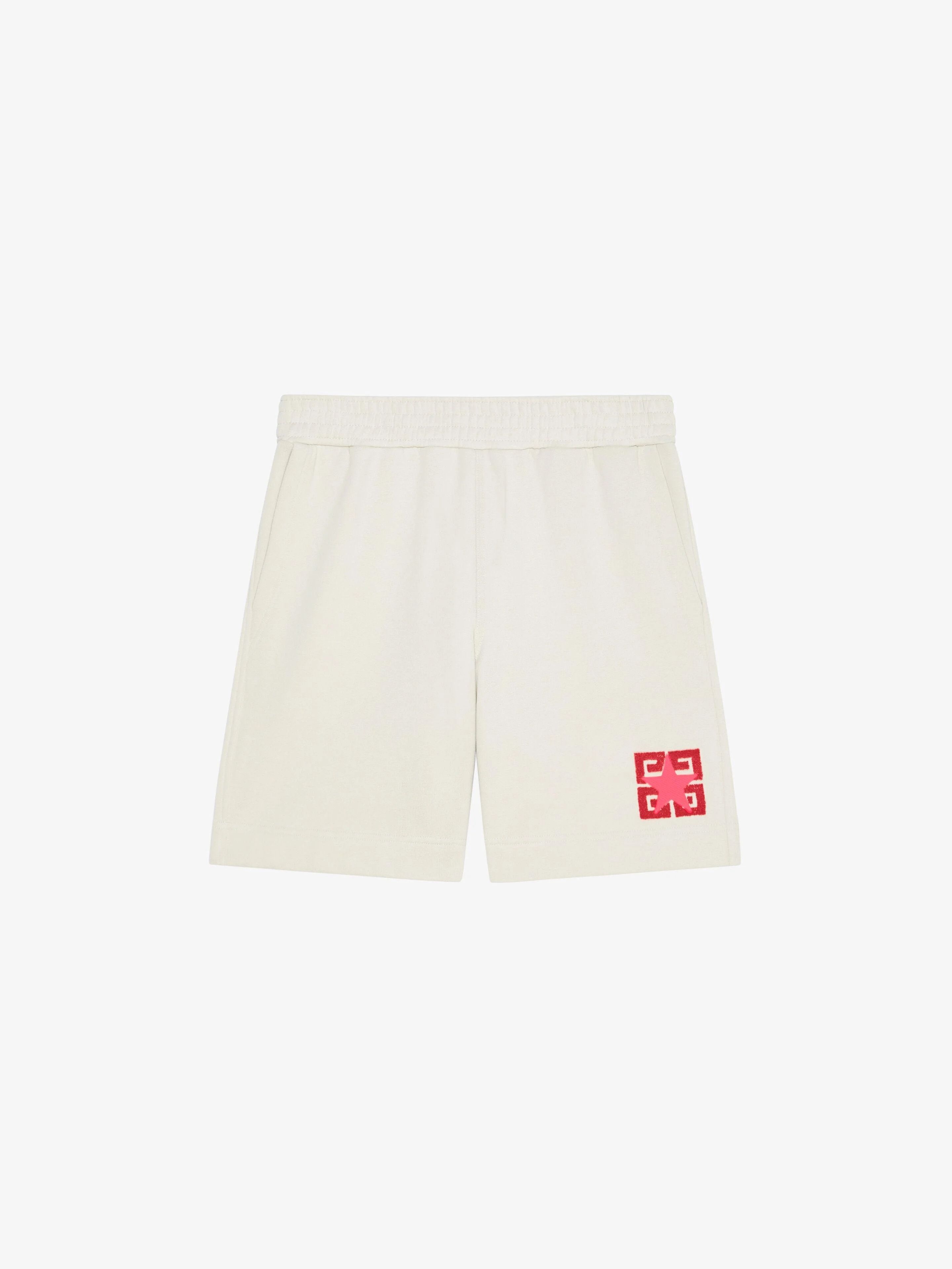 Givenchy o1srvl11e0225 4G Stars Bermuda Shorts in Light Beige Size US 32 / EU 48 - 1 Thumbnail