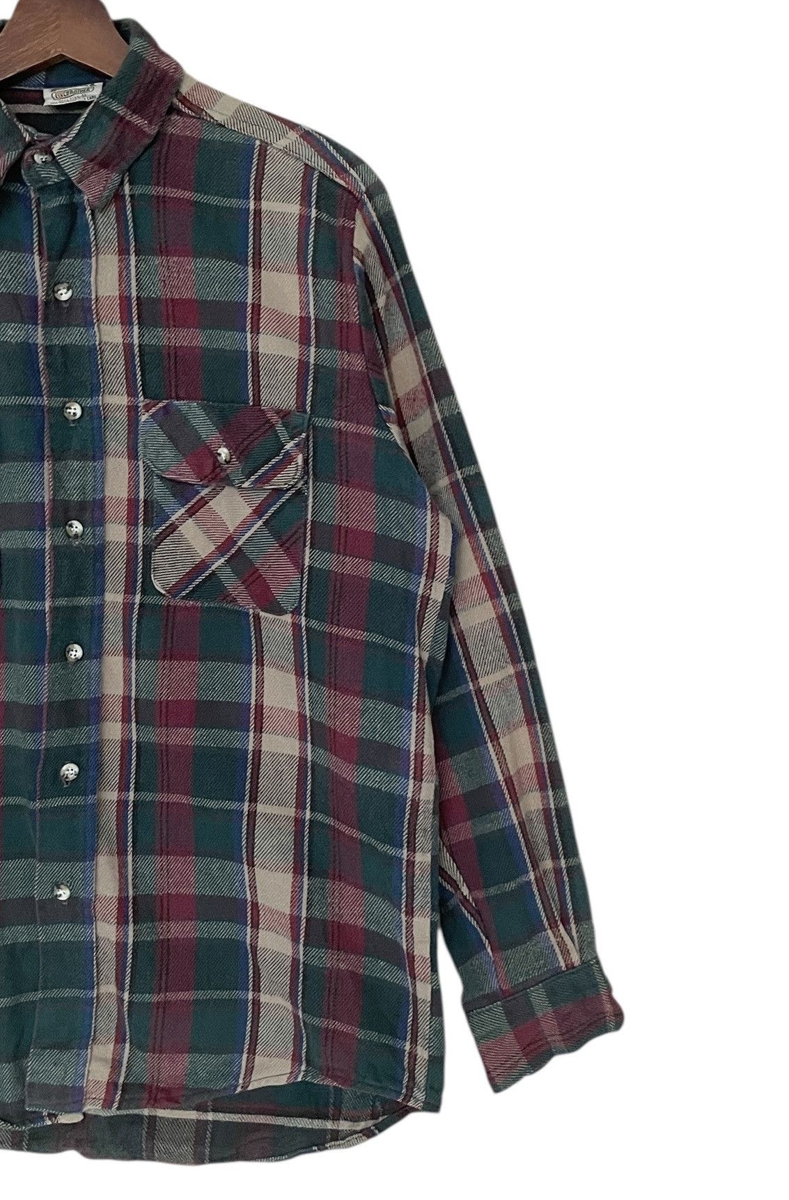 FiveBrother Vintage Brand Five Brother Checkered Shirt 1980s Size US M / EU 48-50 / 2 - 4 Thumbnail