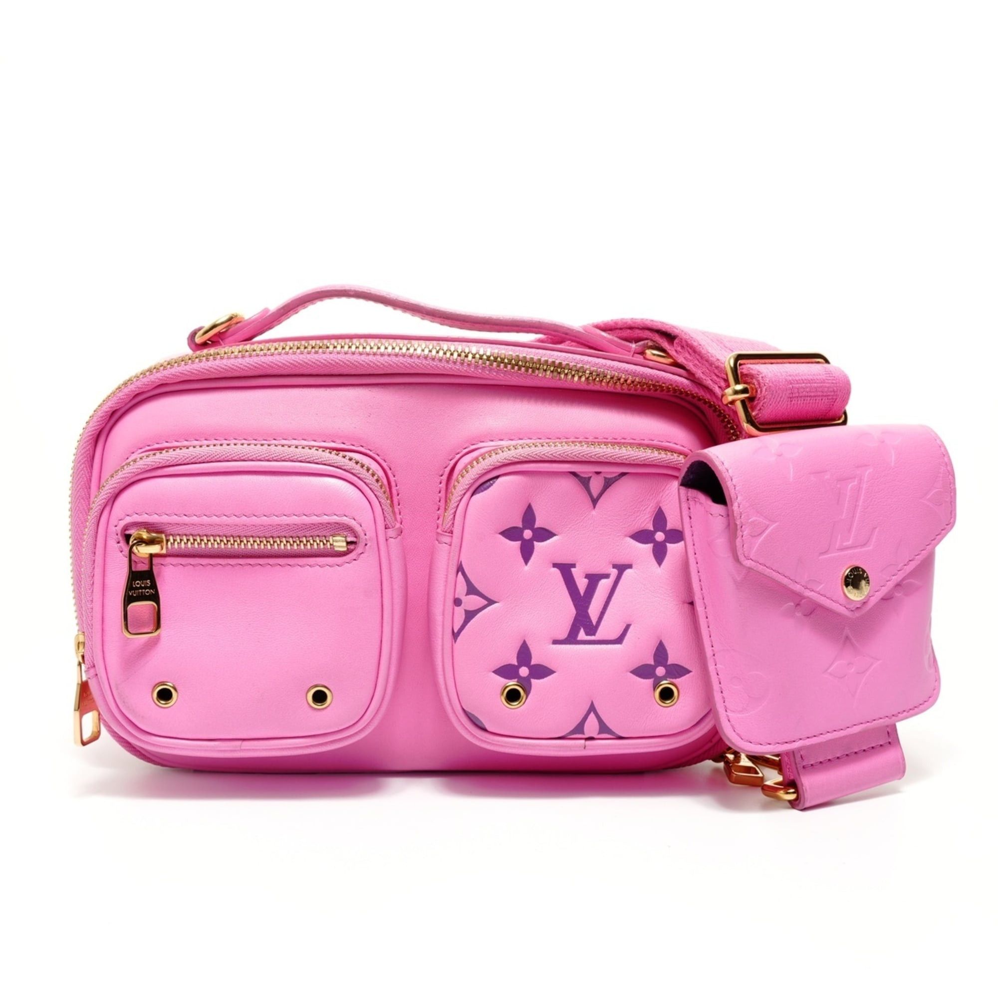 Louis Vuitton Louis Vuitton Utility Crossbody Shoulder Bag (2021-2025) - Pink Size ONE SIZE - 1 Thumbnail