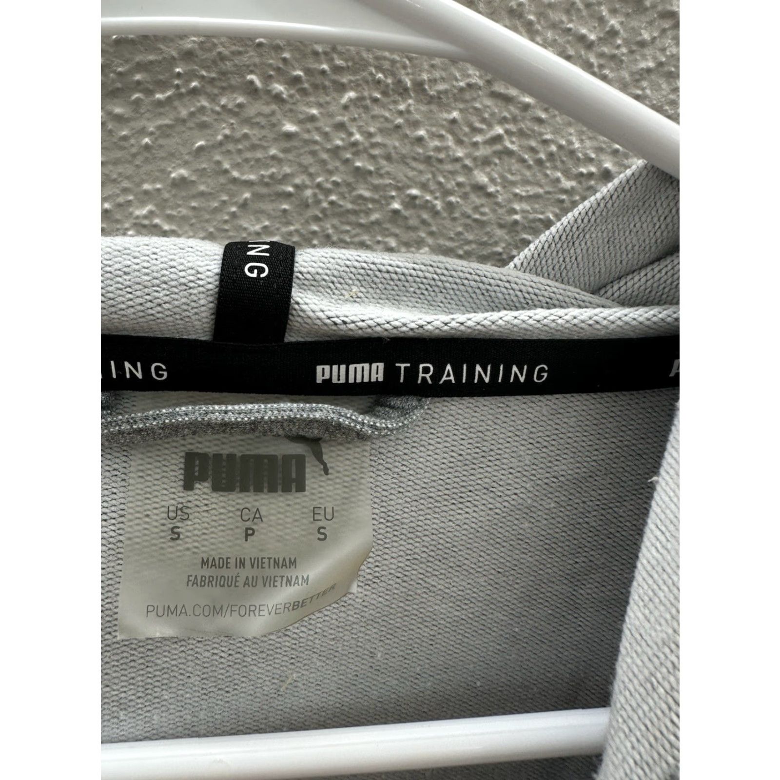 Puma Puma Womens Jacket Zip Up Hooded Sweatshirt Gray Size S Training Hooded Outdoor Classic Size S / US 4 / IT 40 - 4 Thumbnail