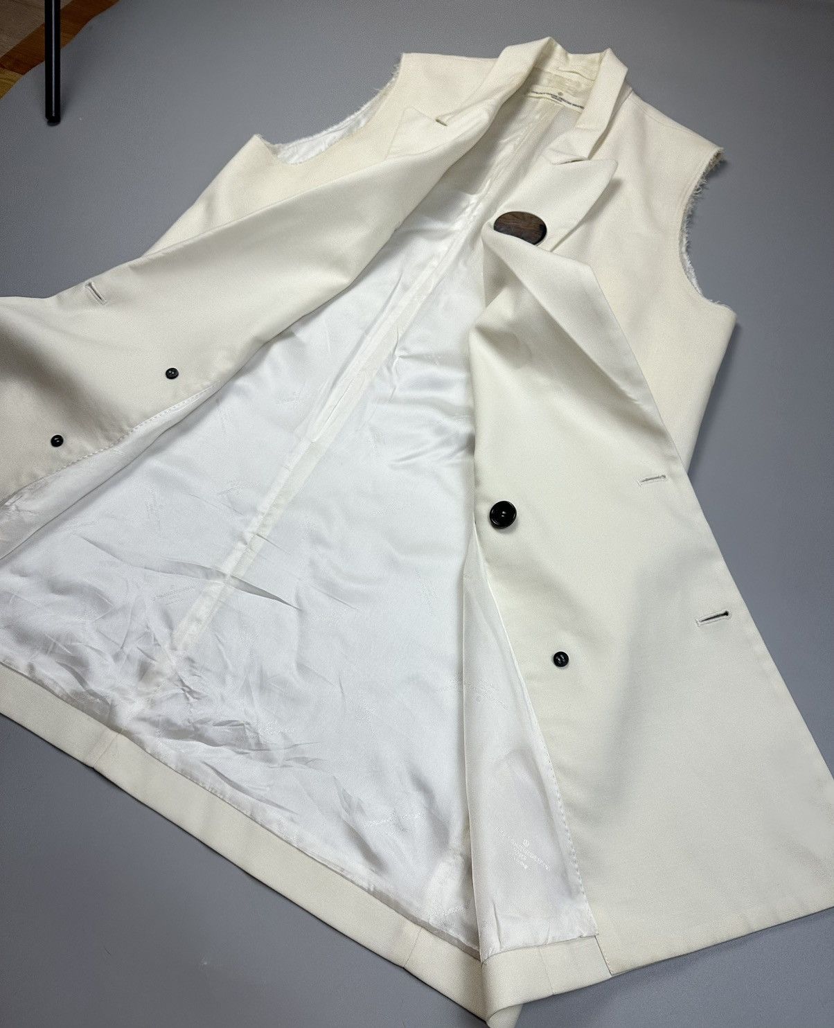Golden Goose Golden Goose Wool Sleeveless Double Breasted Blazer Size S / US 4 / IT 40 - 5 Thumbnail