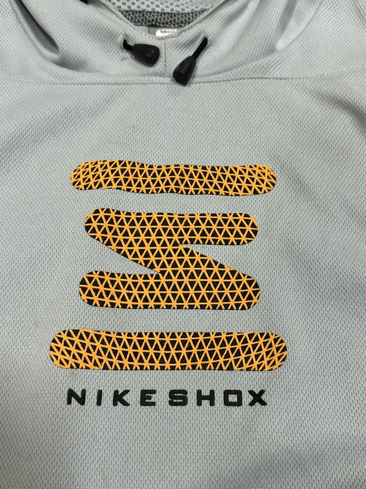 Vintage Vintage Nike Shox Hooded Vest Gray Drill Men’s M Size Size US M / EU 48-50 / 2 - 8 Thumbnail