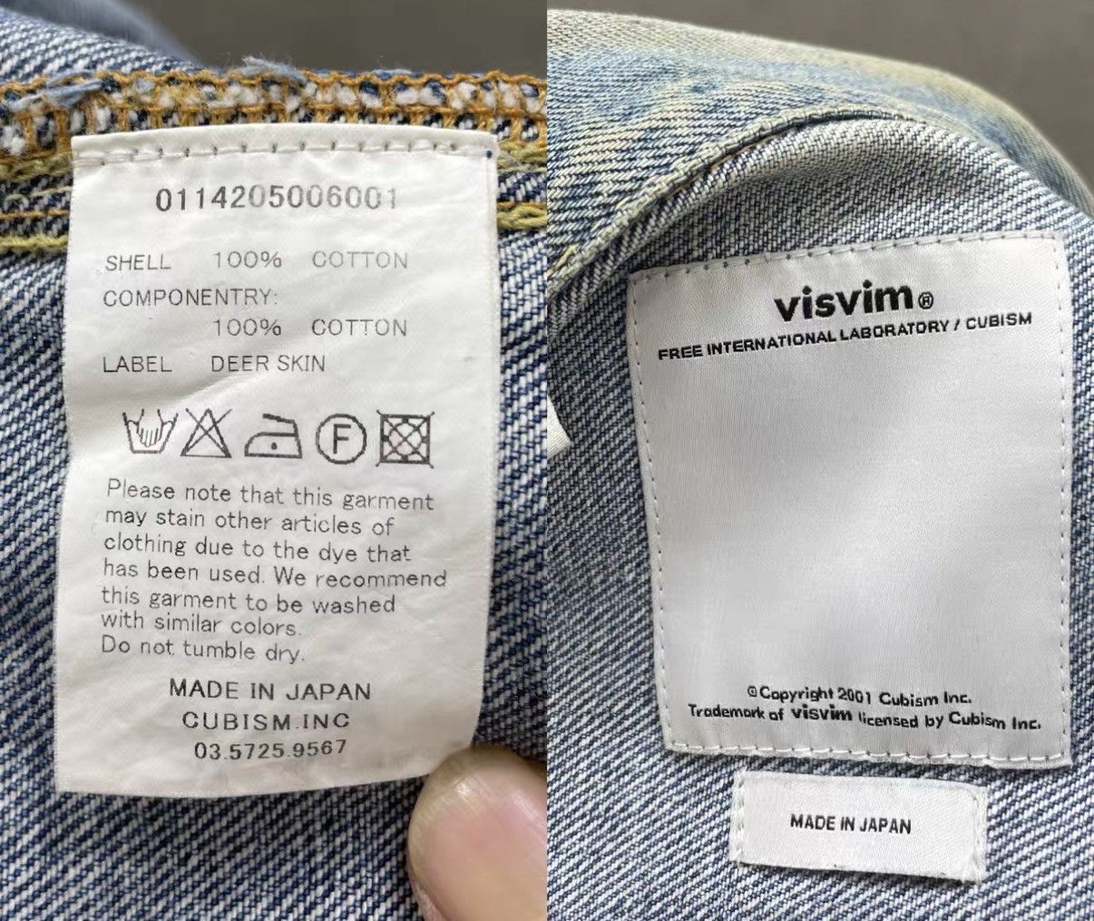 Visvim VISVIM SS 101 JKT DMGD Washed Denim Jacket J16 Size US M / EU 48-50 / 2 - 6 Thumbnail