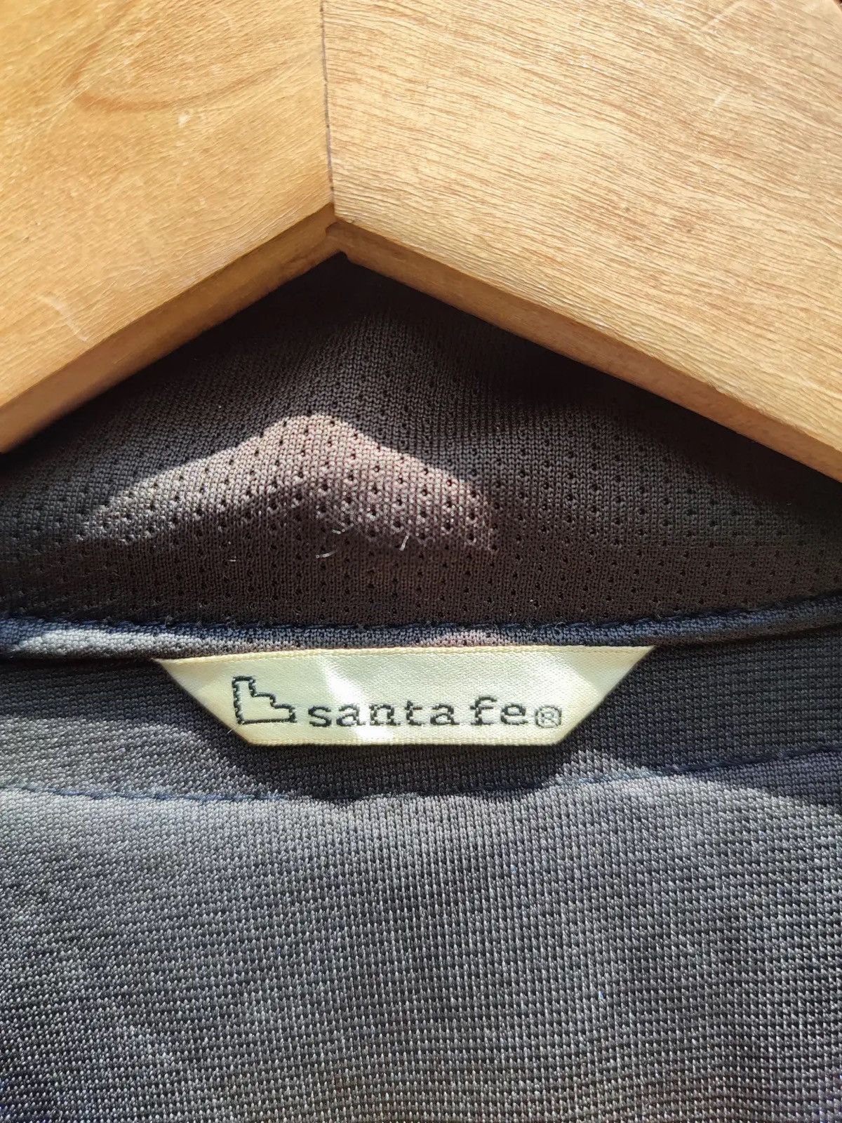 Japanese Brand Vintage 90s Santa Fe Japan Faux Leather Jacket Size US L / EU 52-54 / 3 - 10 Thumbnail