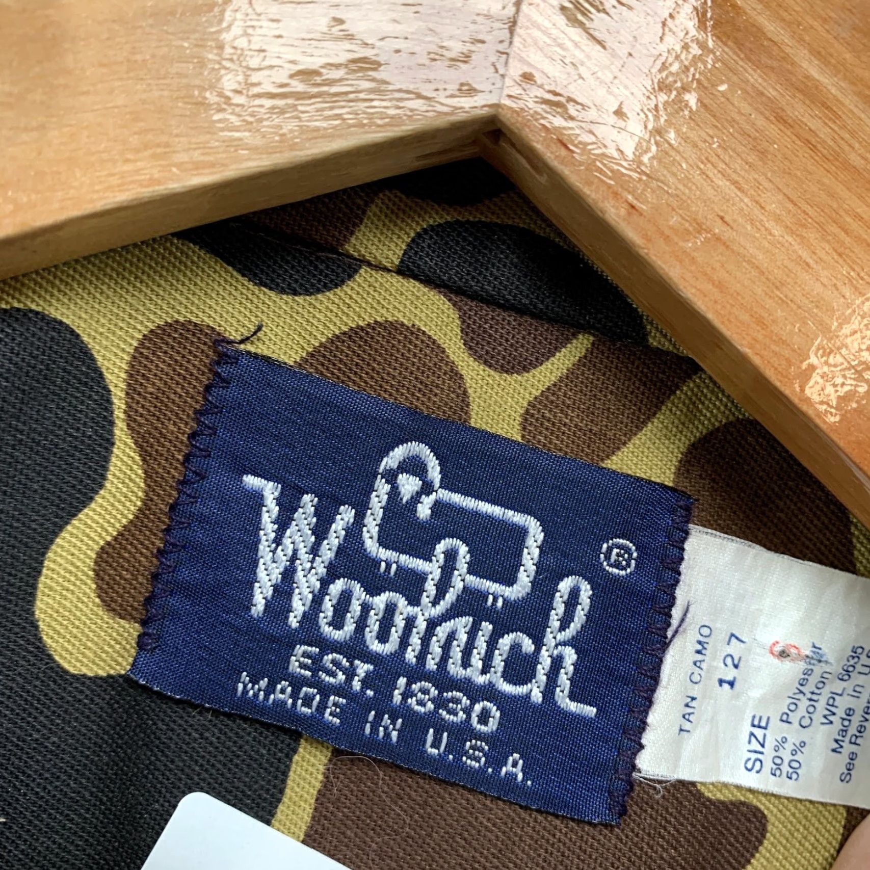 Vintage VINTAGE Woolrich Duck Camo Button Shirt Mens Small Camouflage 60s 70s Made USA Size US S / EU 44-46 / 1 - 4 Thumbnail