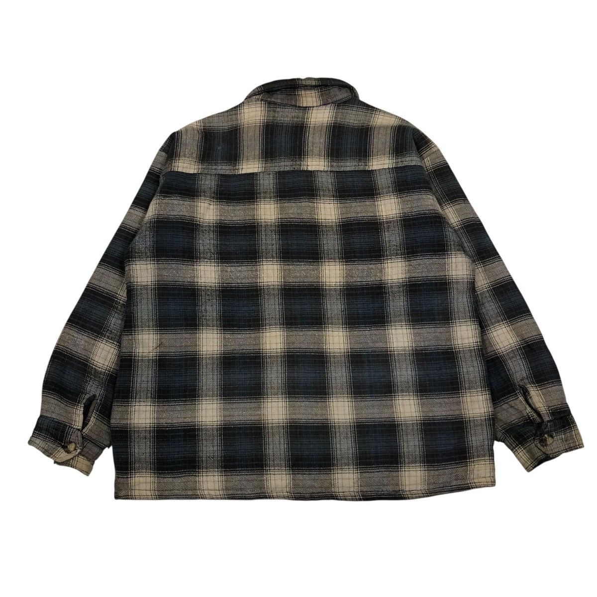 Japanese Brand 🔥VINTAGE FLANNEL JACKET TARTAN DESIGN SURF & SWEATS Size US M / EU 48-50 / 2 - 2 Thumbnail