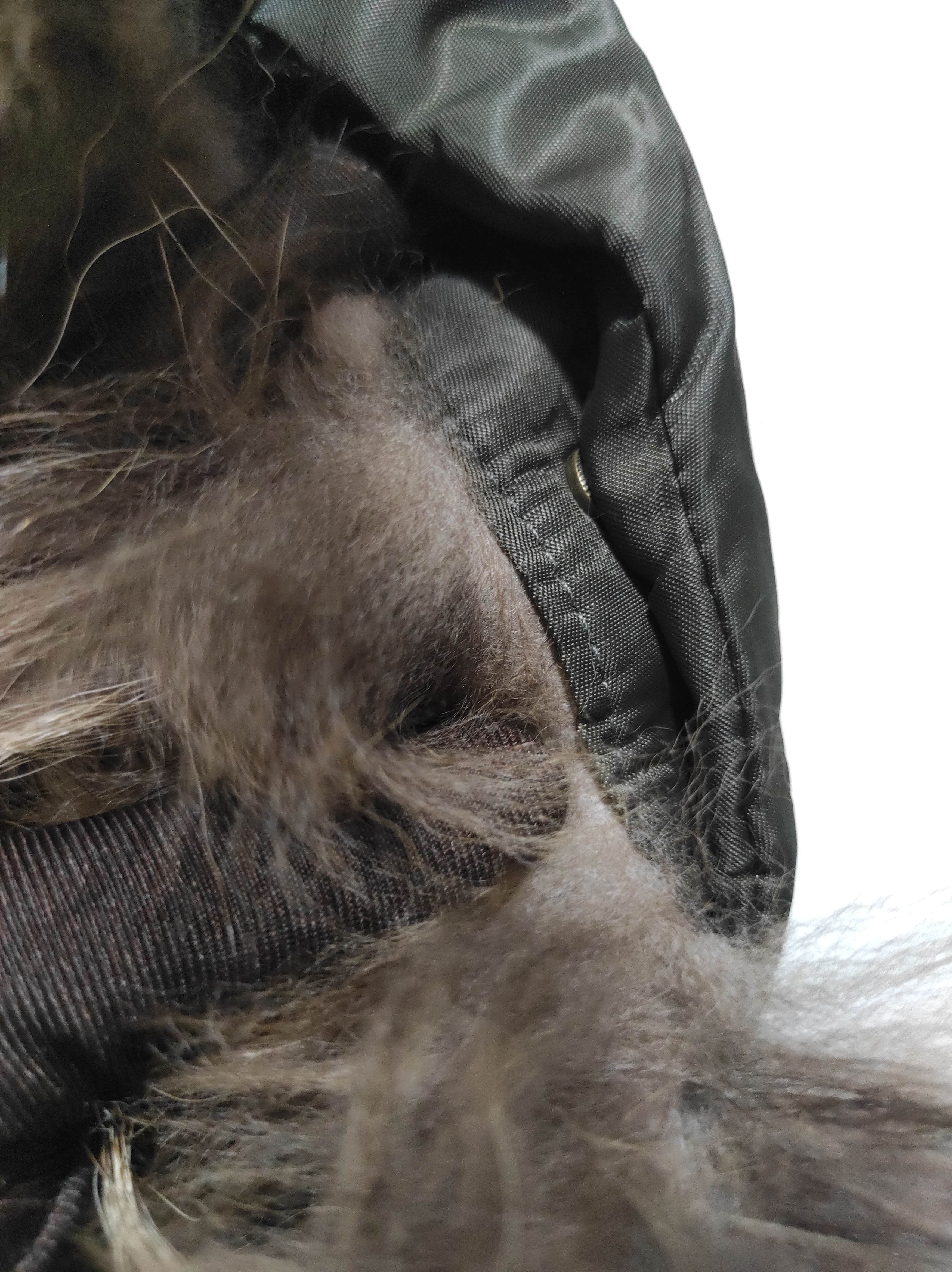 Le Grande Bleu (L.G.B.) INGNI Double Zip fur hoodie parka jacket LGB style Size US S / EU 44-46 / 1 - 12 Thumbnail