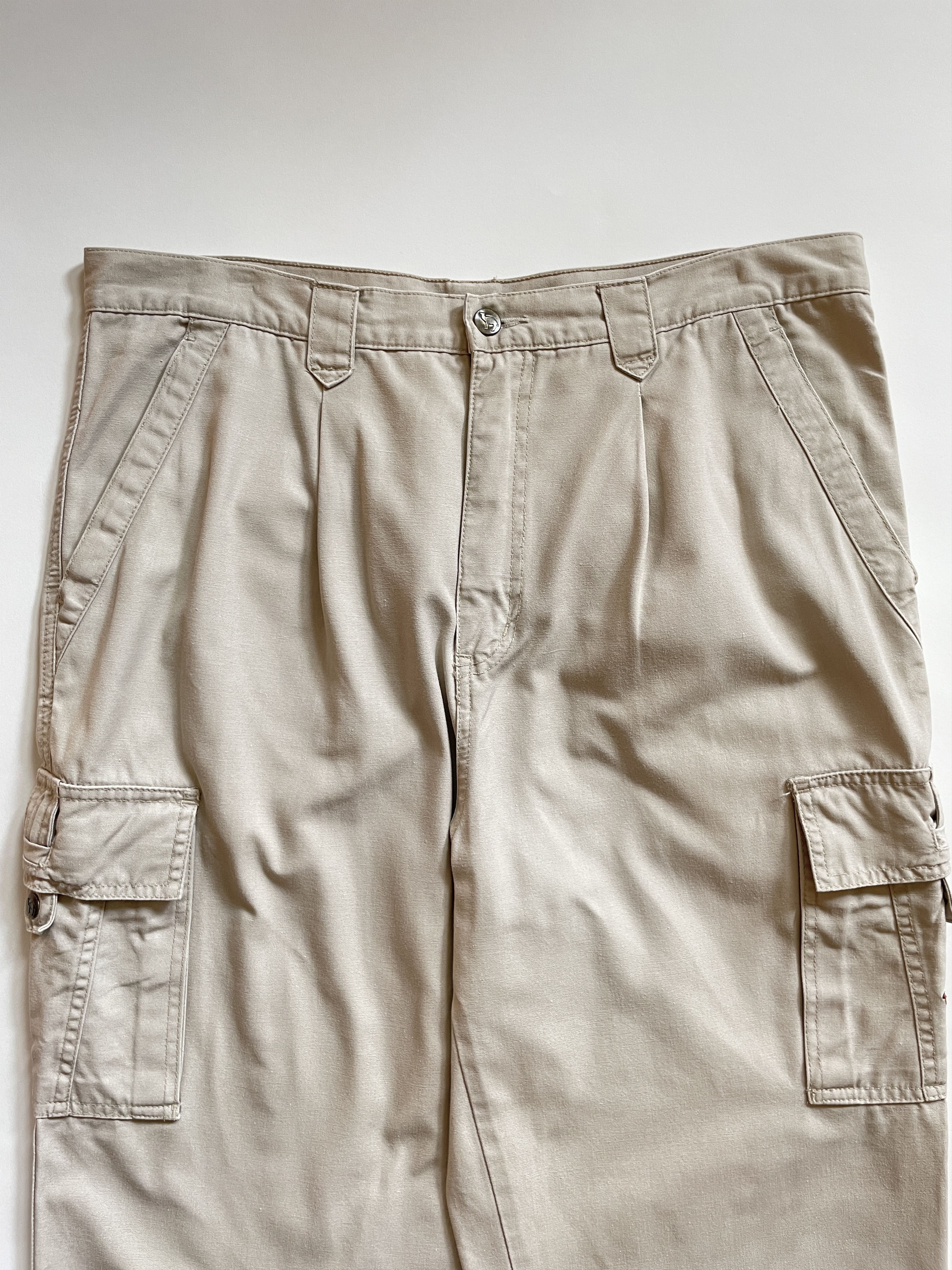 Camel 1990s Camel Cargo Pants Size US 36 / EU 52 - 2 Thumbnail
