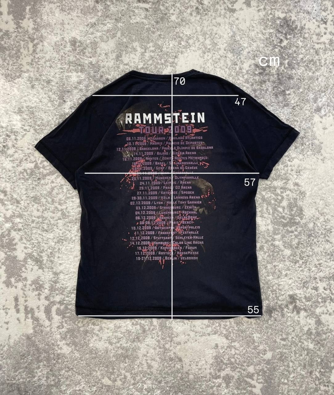 Other Rammstein “Liebe Ist Für Alle Da” 2009 Tour T-Shirt Black Size US L / EU 52-54 / 3 - 11 Thumbnail