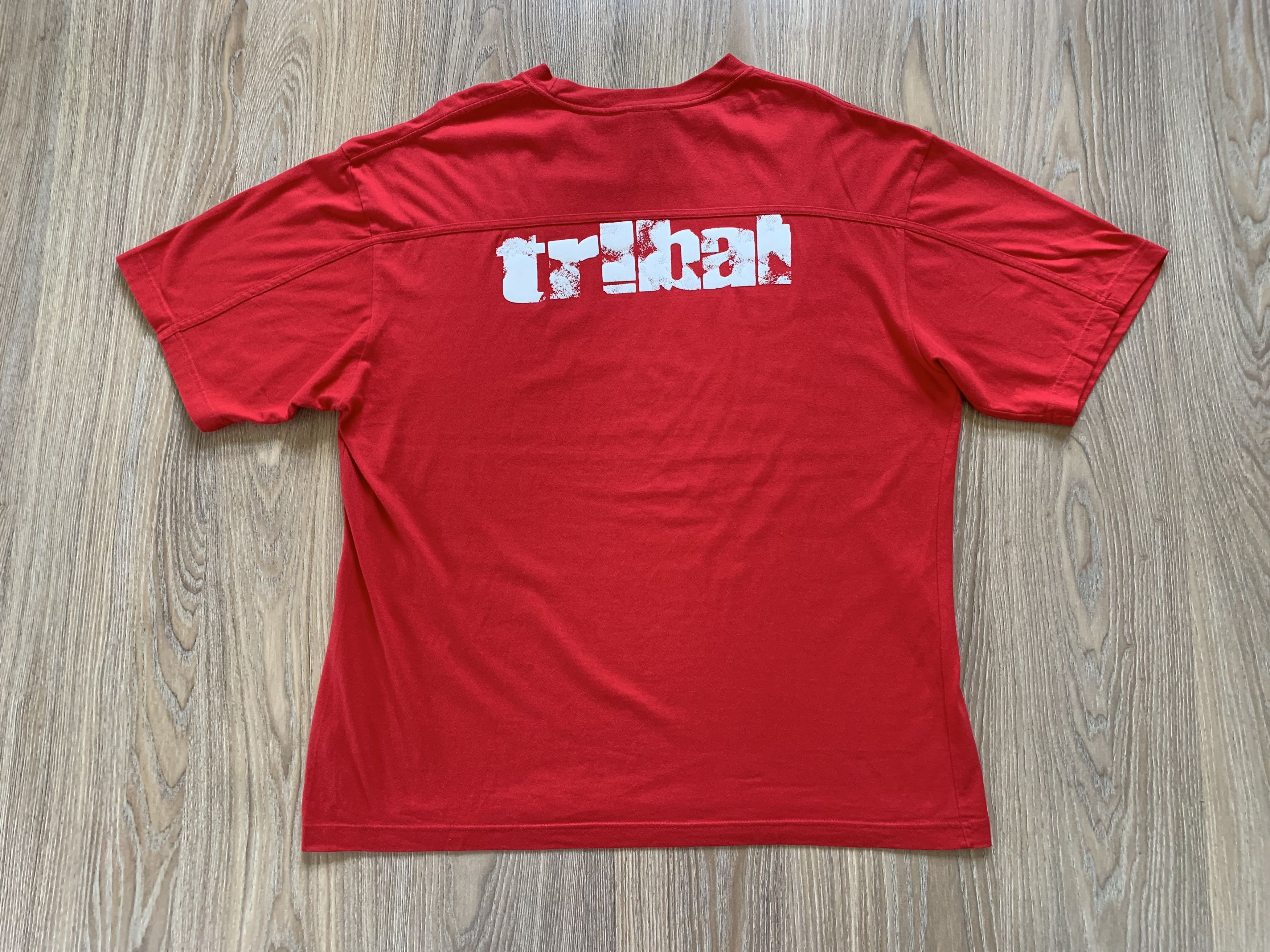 Tribal Streetwear × Vintage Tribal Gear Vintage Printed Logo T-Shirt Size US XXL / EU 58 / 5 - 3 Thumbnail