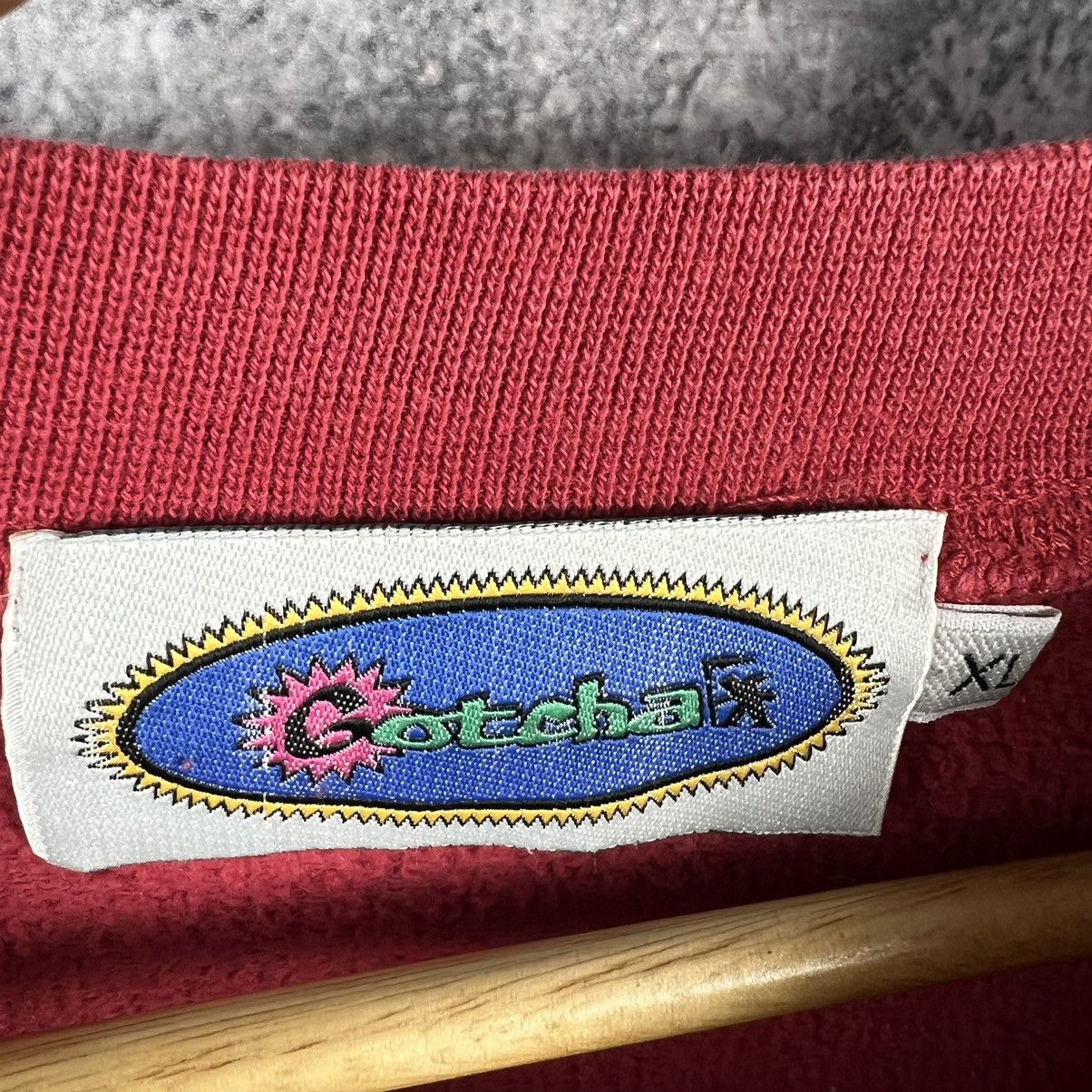 Gotcha Gotcha Vintage Sweatshirt Size US XL / EU 56 / 4 - 2 Thumbnail