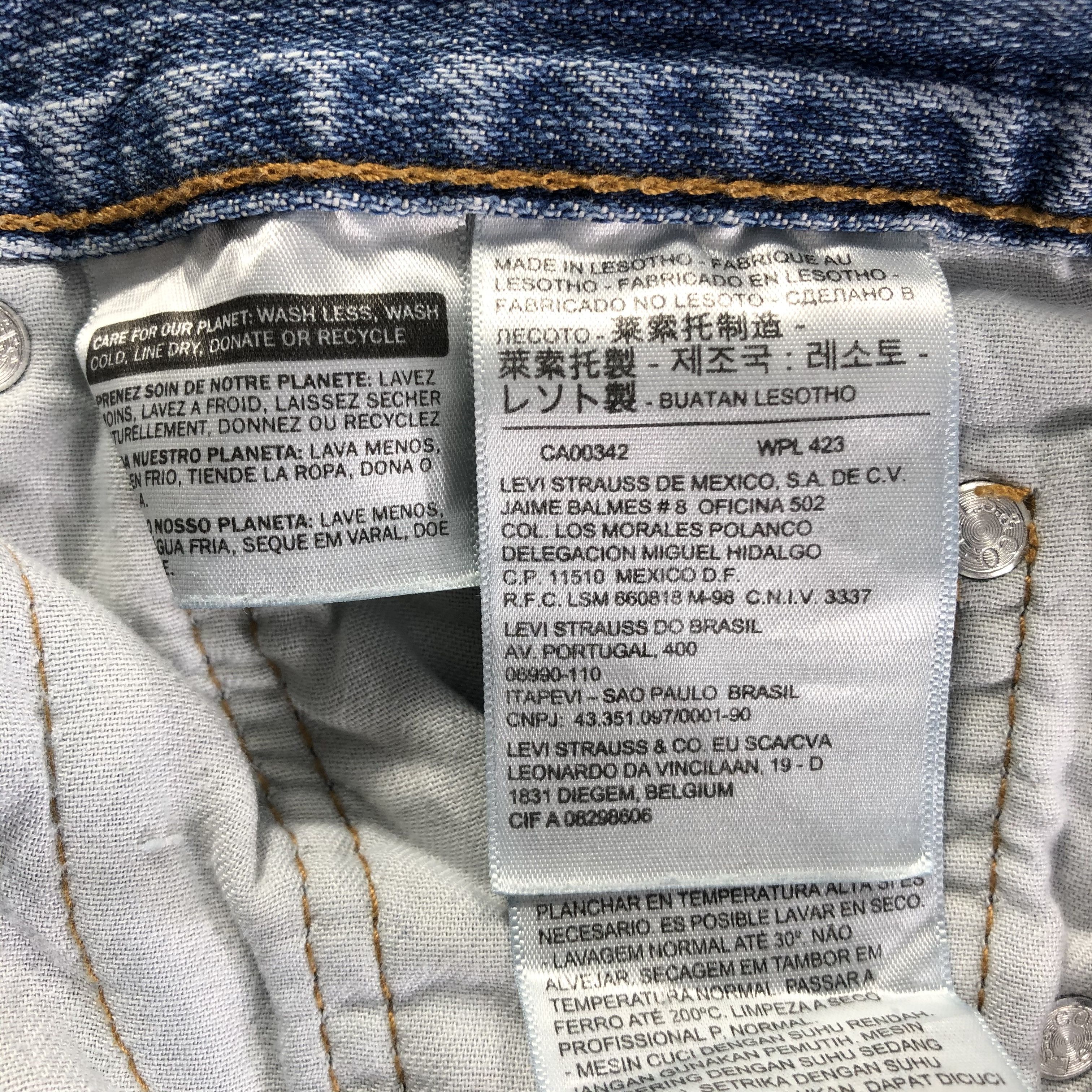 Levi's Vintage Light Wash Levis 527 Jeans-J3469 Size 34" / US 12 / IT 48 - 12 Thumbnail