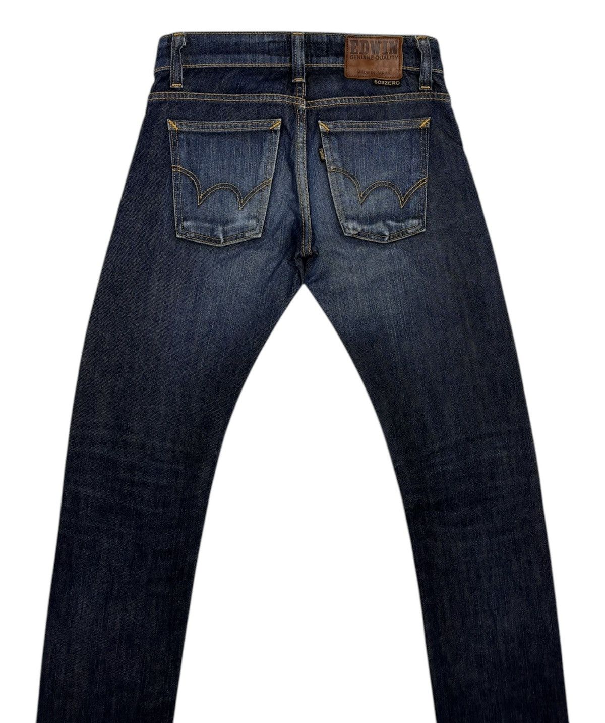 Edwin × If Six Was Nine × Le Grande Bleu (L.G.B.) 🔥EDWIN 503Zero Slim Skinny Blue Denim Jeans Size 27" / US 4 / IT 40 - 6 Thumbnail