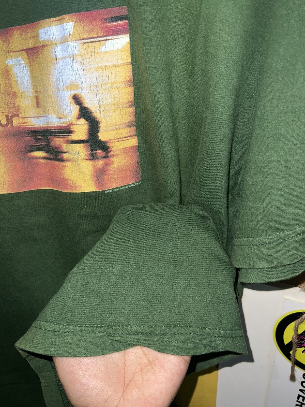 Band Tees × Vintage Blur vintage 1997 Size US L / EU 52-54 / 3 - 5 Thumbnail