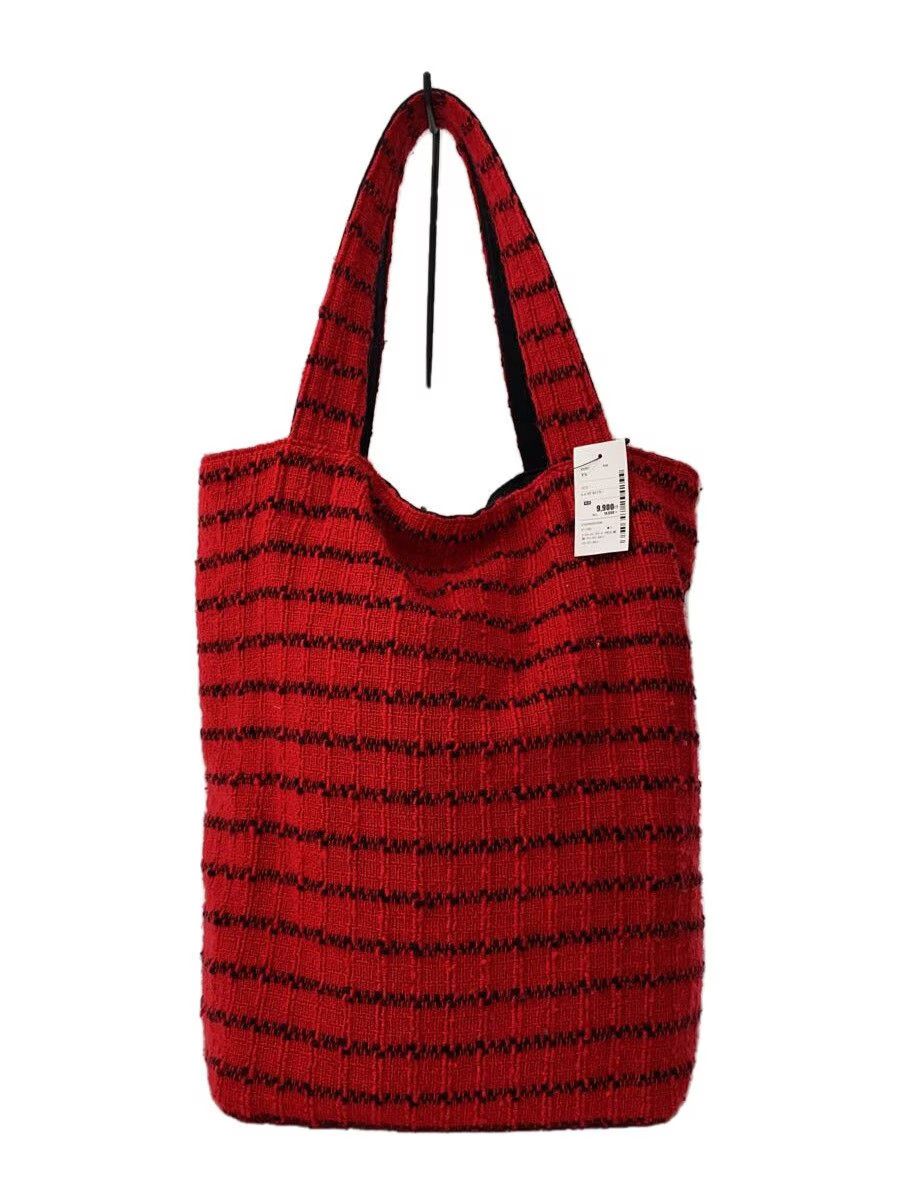 Y's × Yohji Yamamoto Tweed Striped Tote Bag Size ONE SIZE - 1 Thumbnail
