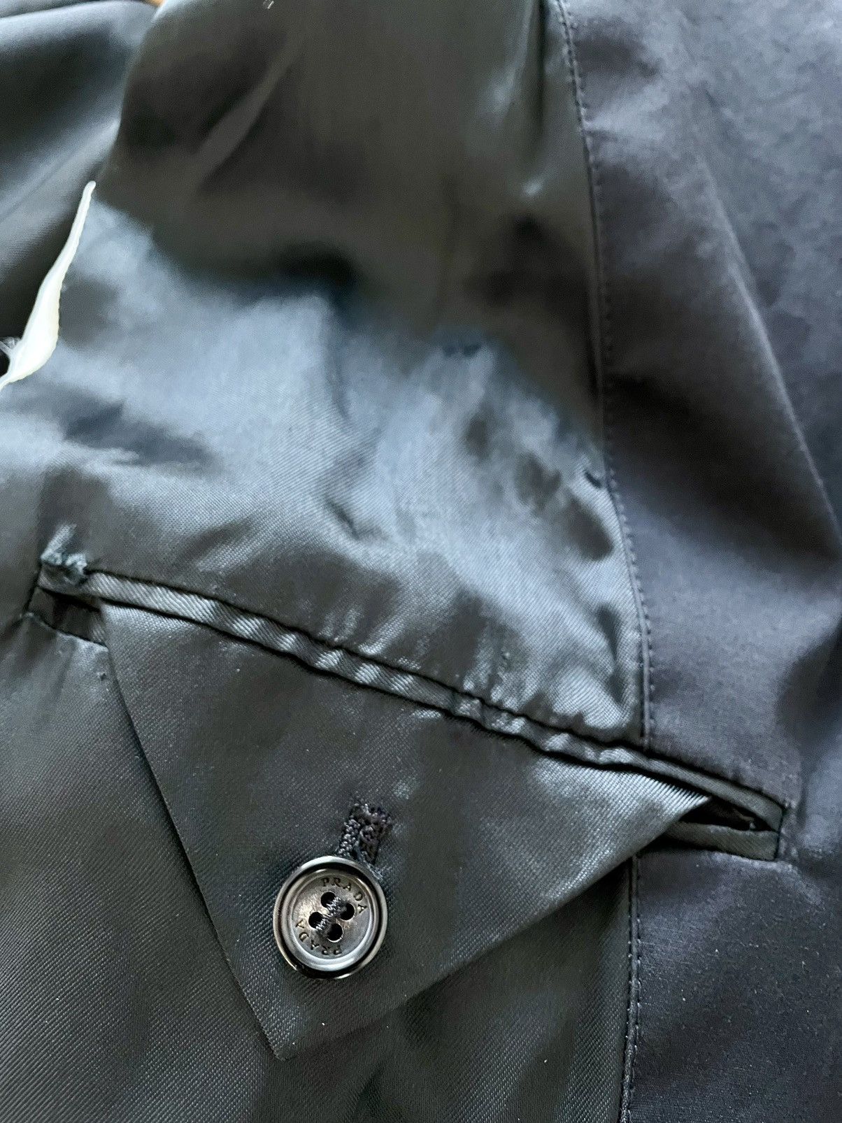 Prada Prada Milano Lightweight Long Coat Jacket Size XL/54-56 Size US XL / EU 56 / 4 - 8 Thumbnail