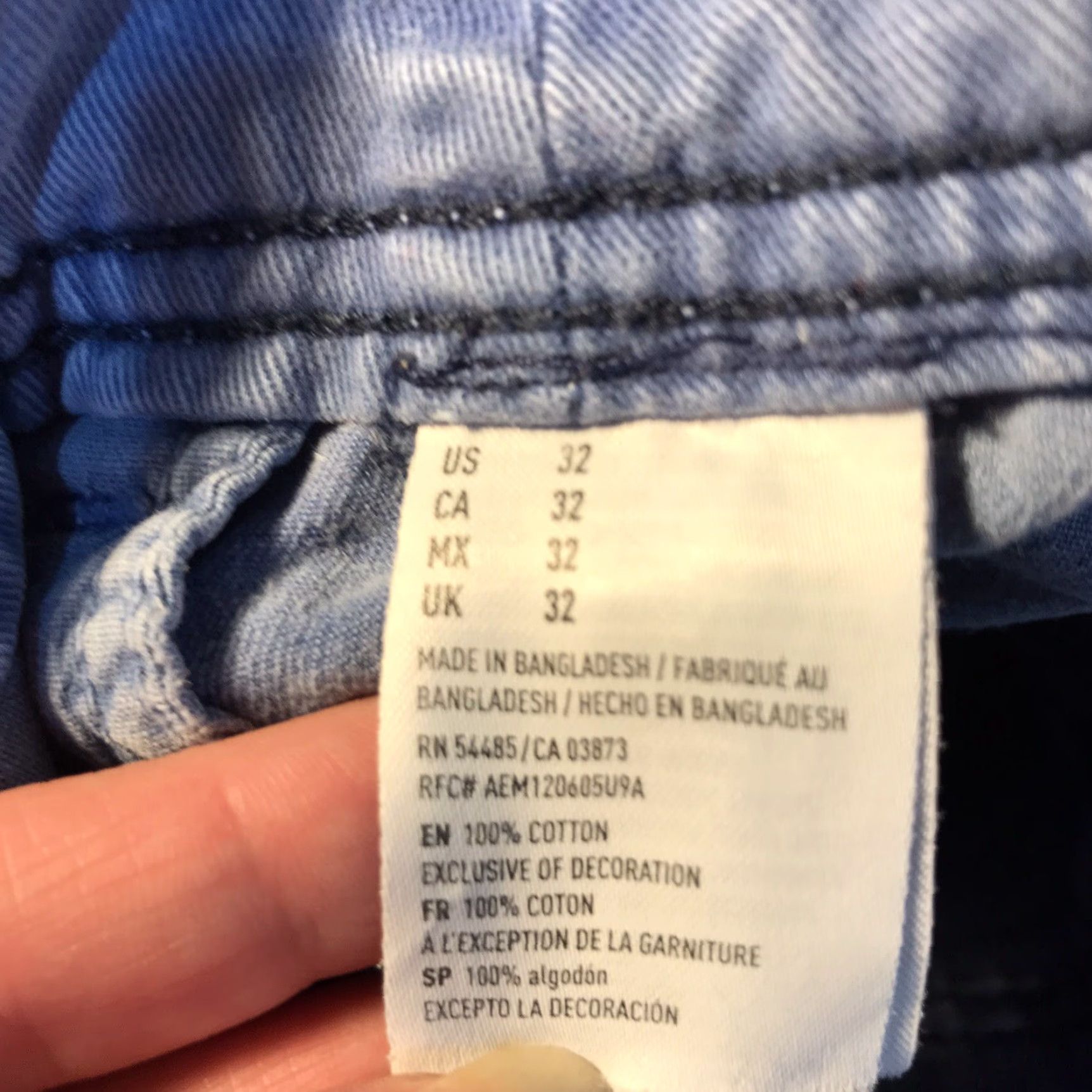American Eagle Outfitters VINTAGE American Eagle Outfitters Men’s Chino Shorts Cotton Casual Summer Size 32 Blue Size US 32 / EU 48 - 5 Thumbnail