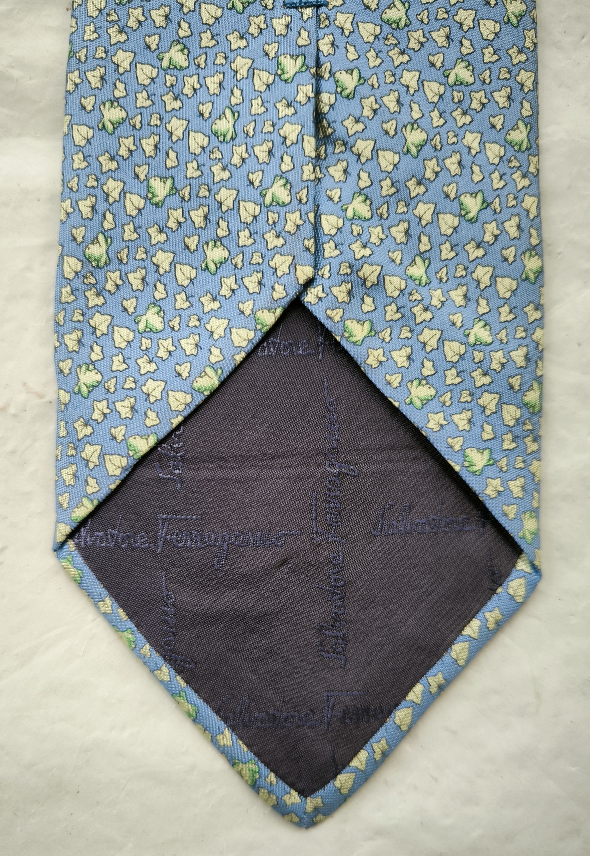 Salvatore Ferragamo SALVATORE FERRAGAMO silk tie Size ONE SIZE - 3 Thumbnail