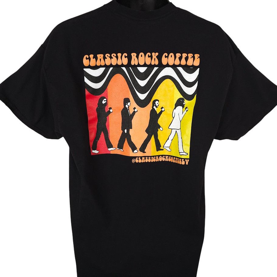 Gildan Classic Rock Coffee T Shirt Mens Size XL Black Las Vegas Size US XL / EU 56 / 4 - 1 Thumbnail