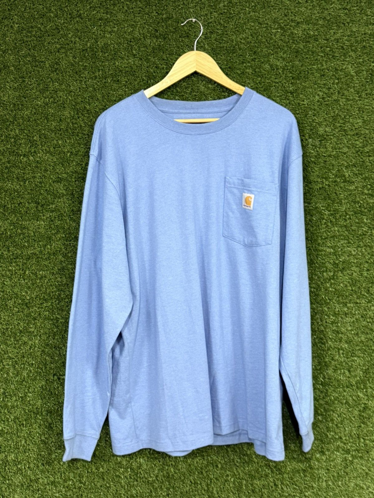 Carhartt Carhartt Heavyweight Long Sleeve Pocket Patch Shirt Large Size US L / EU 52-54 / 3 - 1 Thumbnail