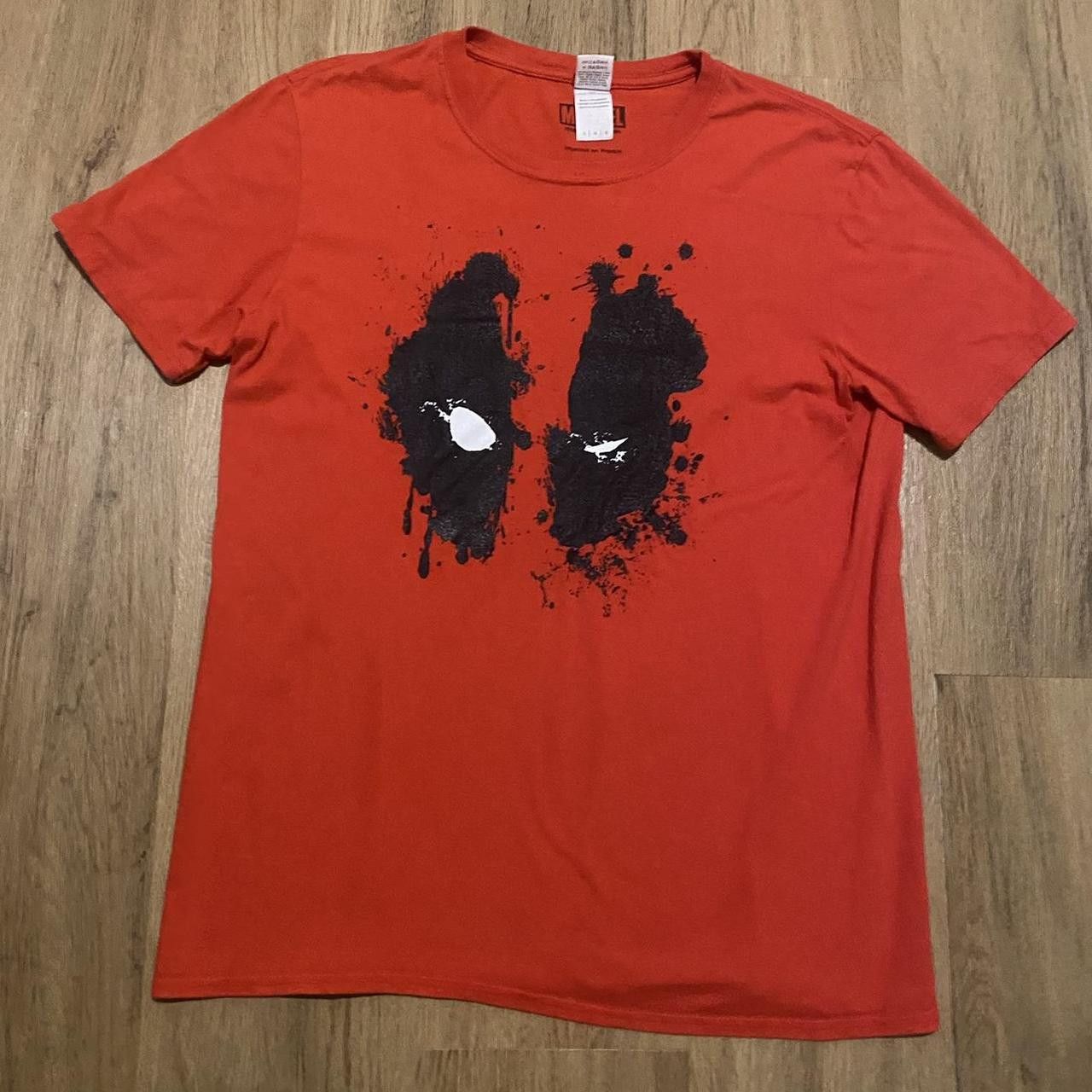 Marvel Comics Deadpool red and black t-shirt #Deadpool Size US L / EU 52-54 / 3 - 1 Thumbnail