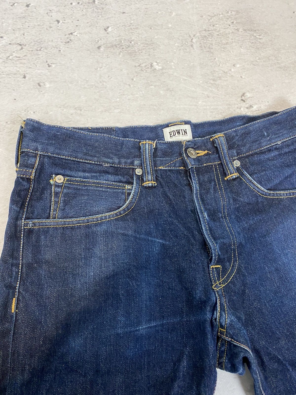 Edwin Vintage Denim Pants Selvedge Pants Japan