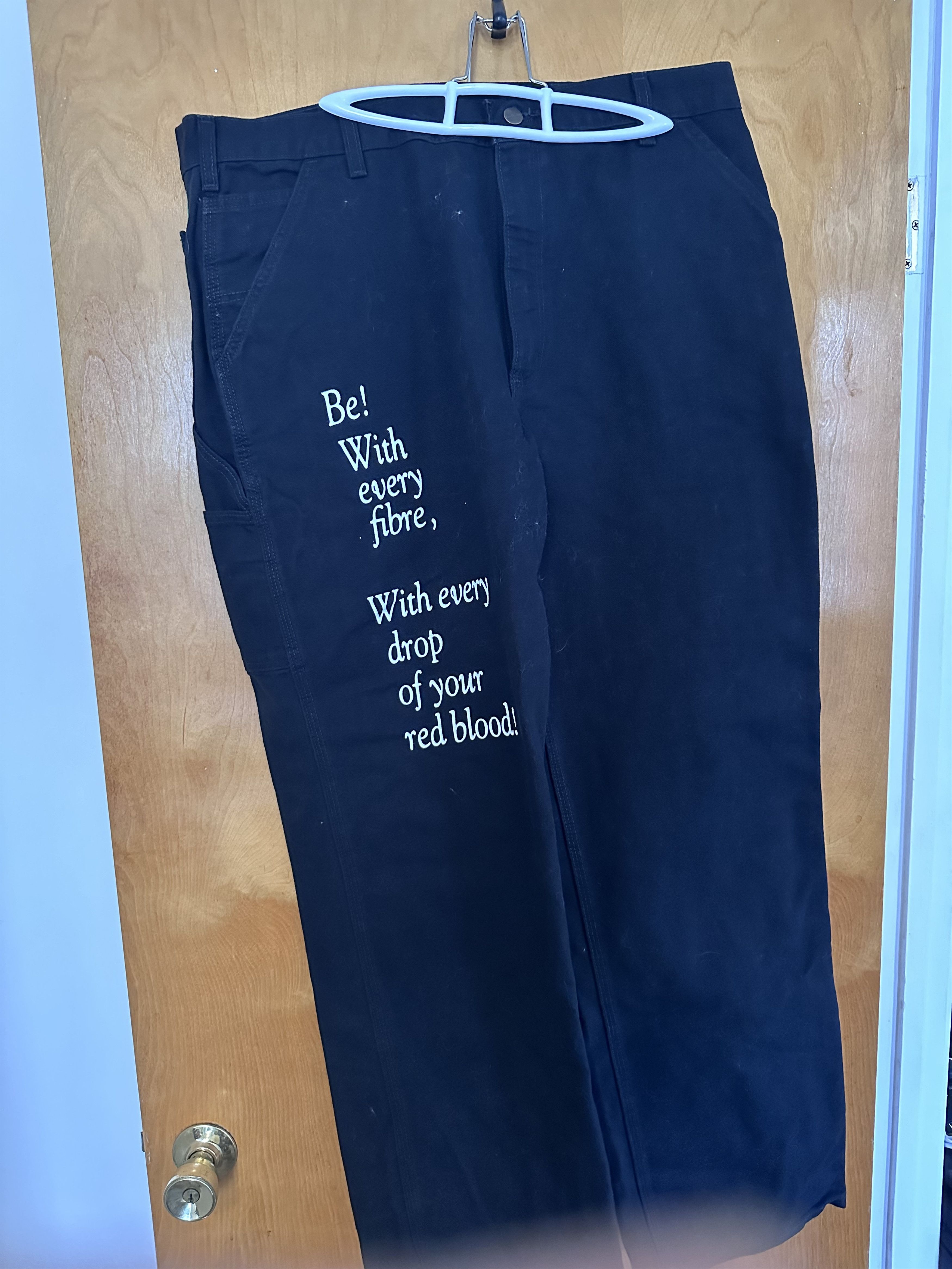 18 East × ALL CAPS STUDIO 18East x ALL CAPS STUDIO BLACK DENIM JEANS Size US 40 / EU 56 - 1 Thumbnail