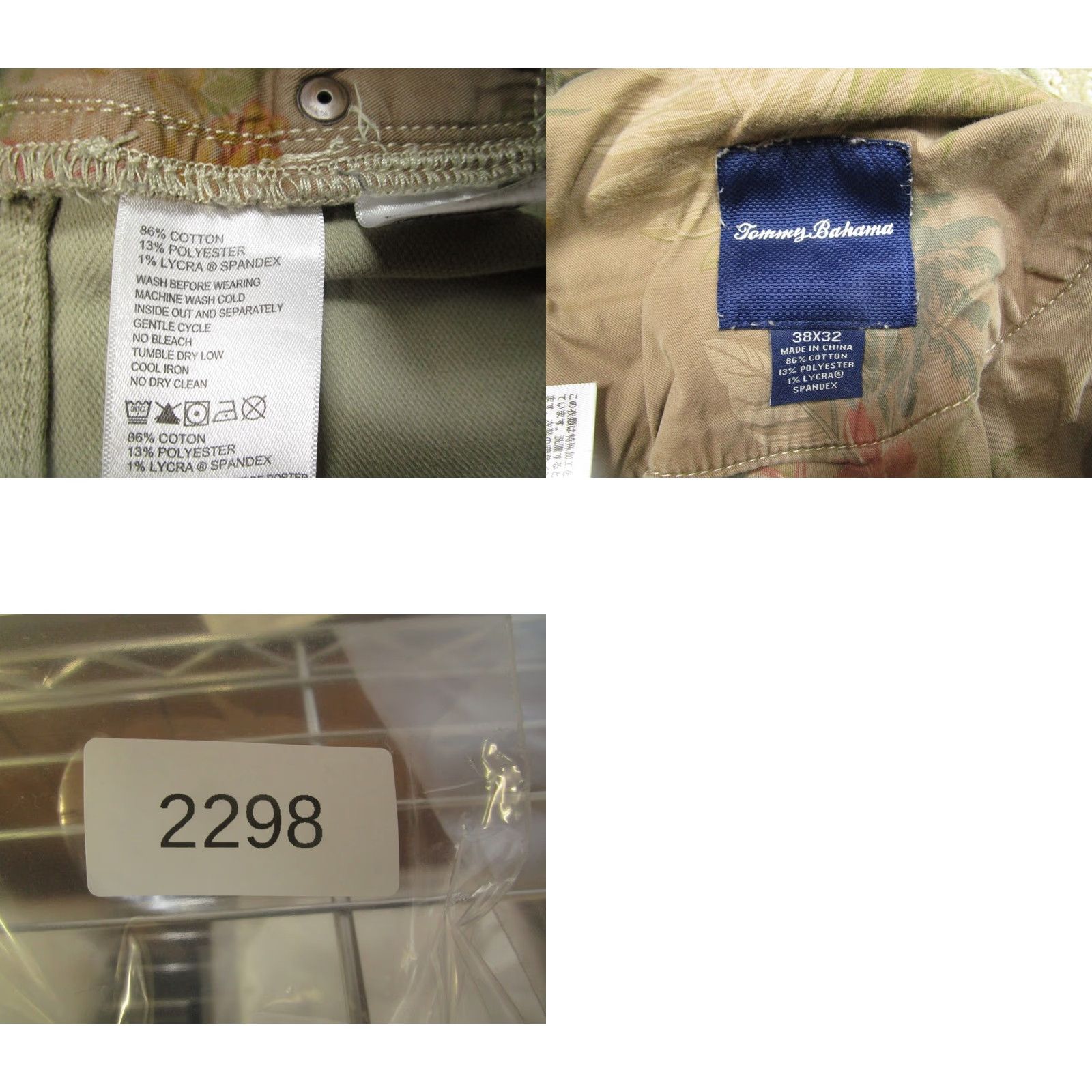 Tommy Bahama Tommy Bahama Jeans Men 38x32 Brown Tan Light Wash Denim Straight 5-Pocket Logo Size US 38 / EU 54 - 8 Thumbnail