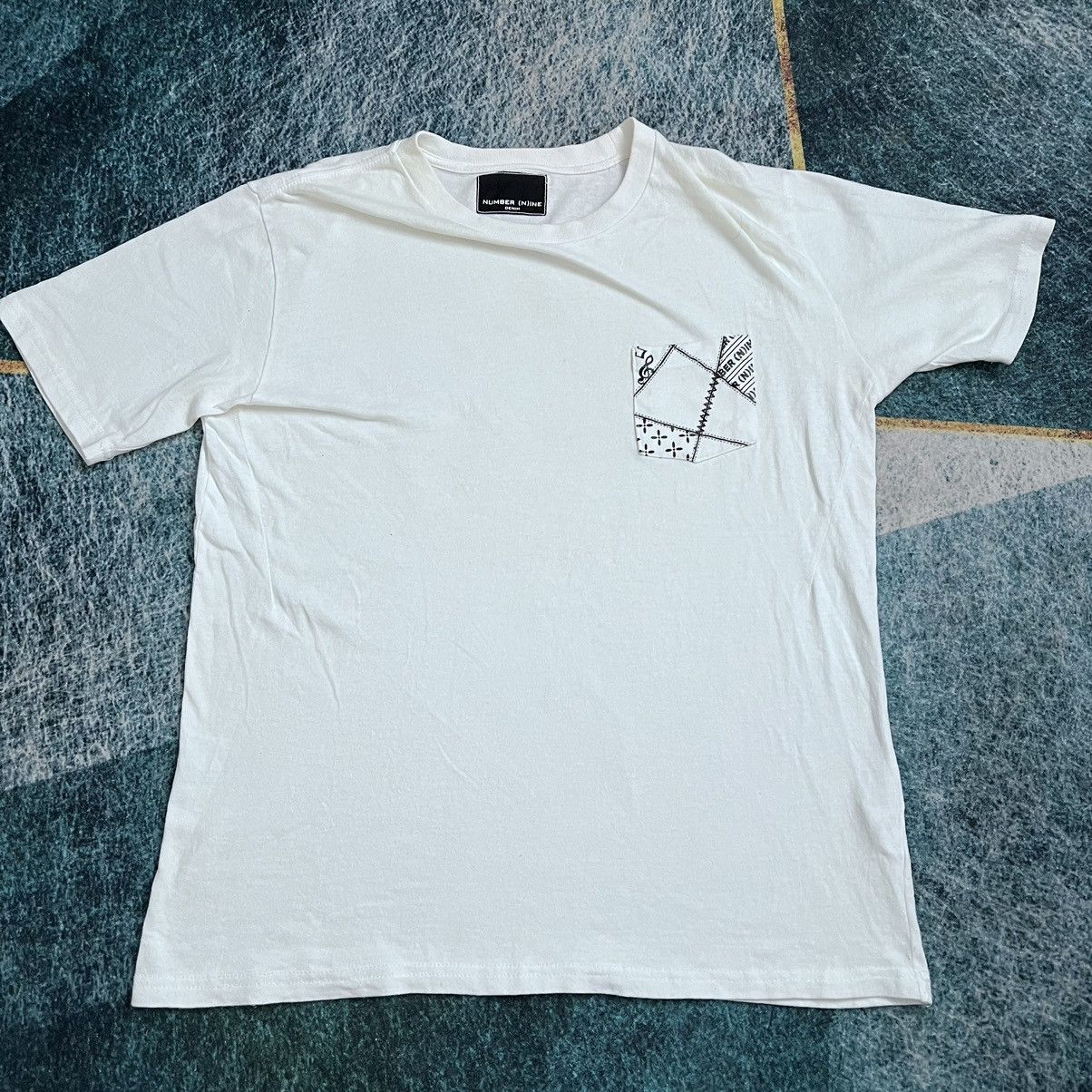 Japanese Brand × Number (N)ine Vintage Number nine pocket tee distress Size US M / EU 48-50 / 2 - 1 Thumbnail
