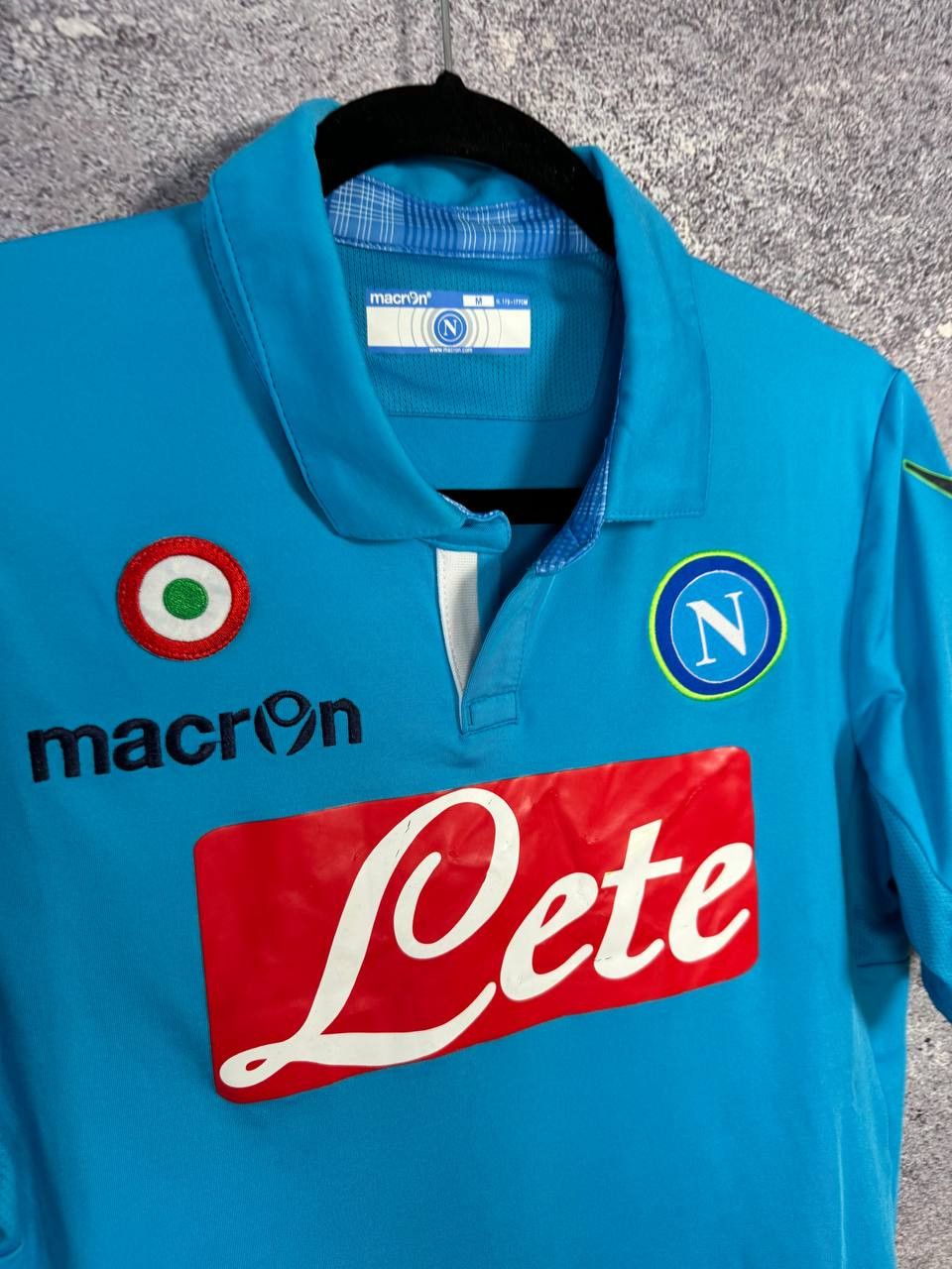 Macron × Vintage Vintage SSC Napoli 2014/15 Macron Soccer Jersey Size US M / EU 48-50 / 2 - 6 Thumbnail