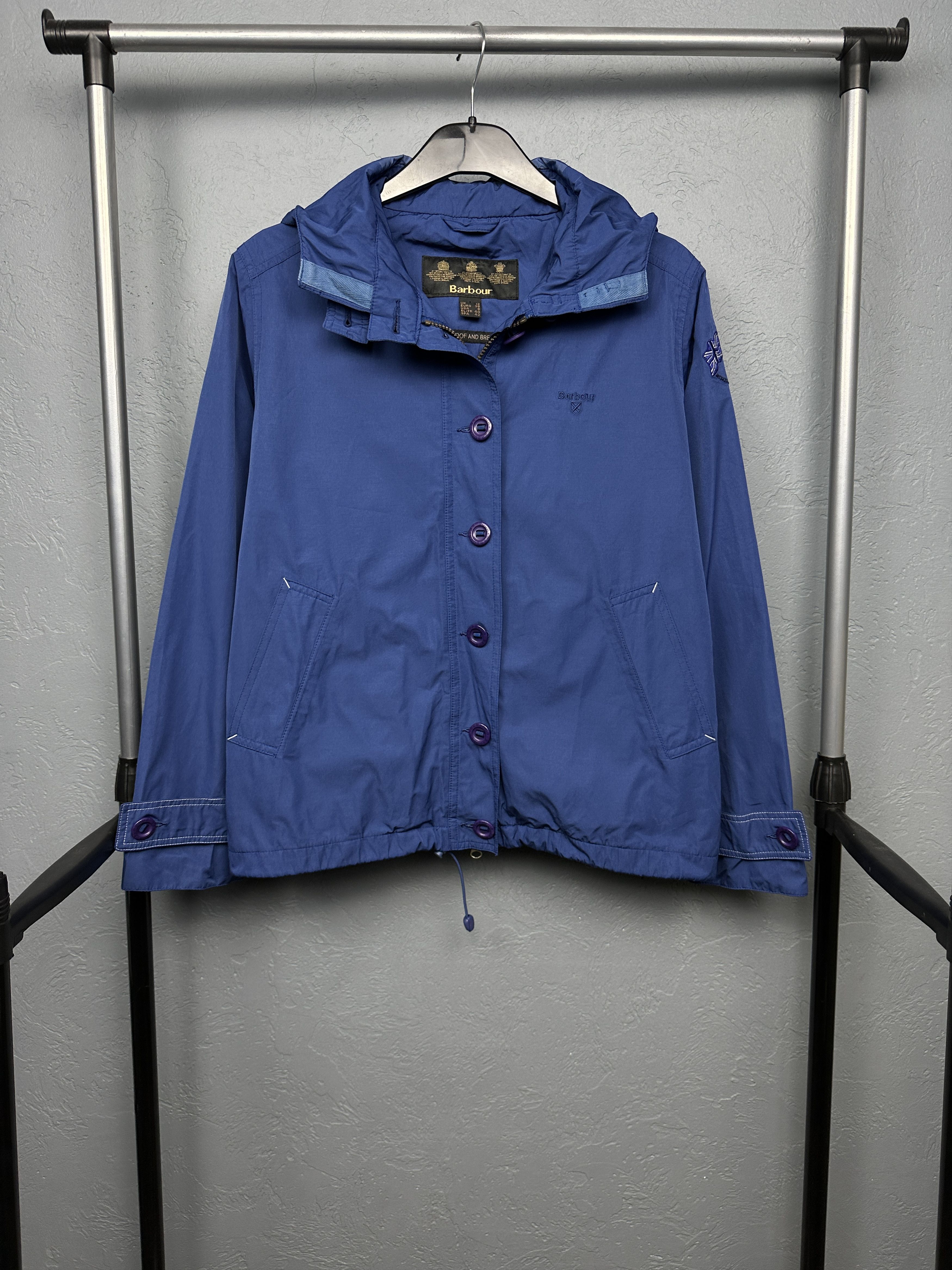Barbour × Vintage Barbour Womens Vintage Windbreaker Jacket Size M / US 6-8 / IT 42-44 - 1 Thumbnail