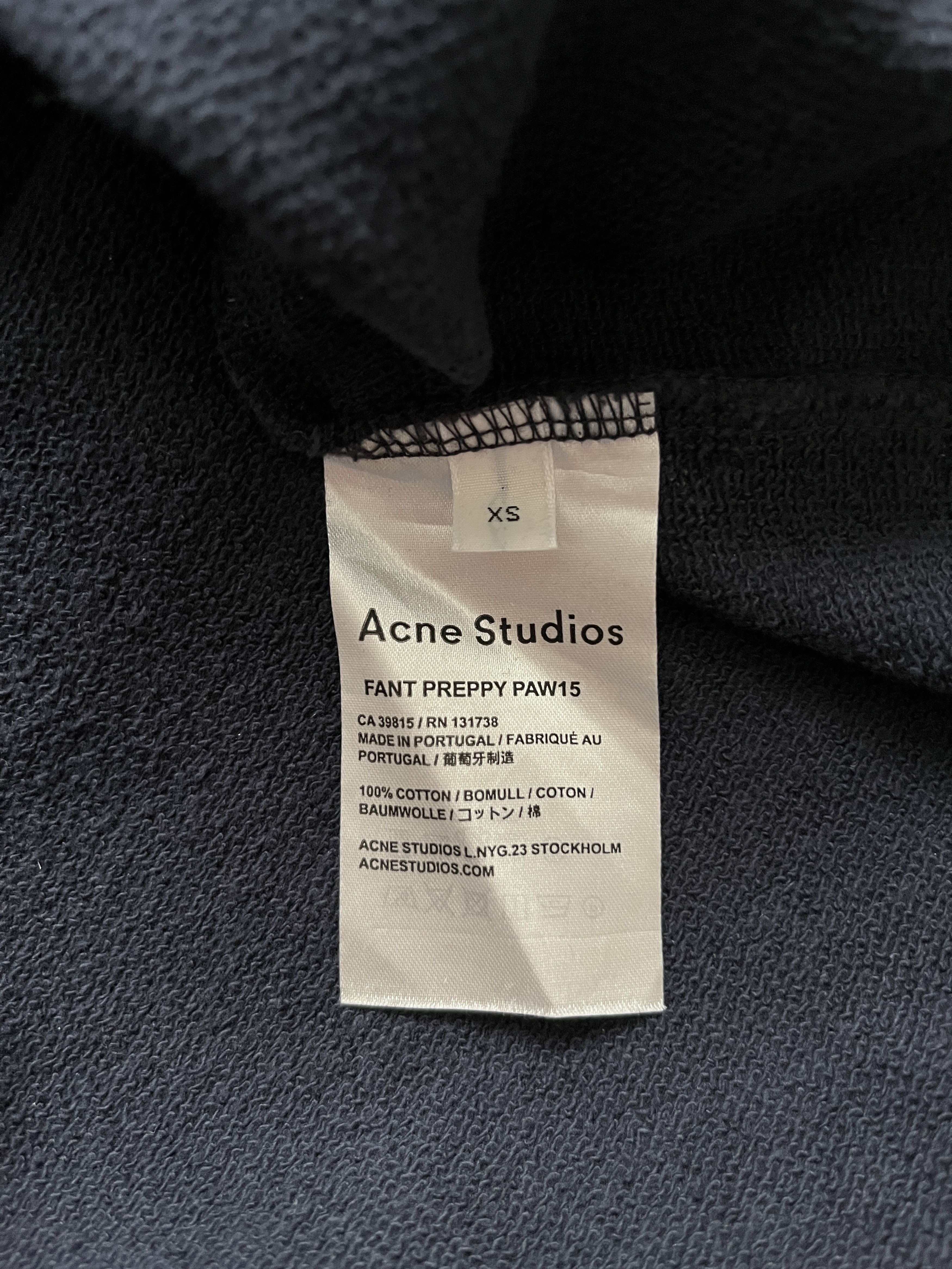Acne Studios ⚡️QUICK SALE⚡️Acne Studios Oversized Crewneck Sweatshirt Size US XS / EU 42 / 0 - 4 Thumbnail
