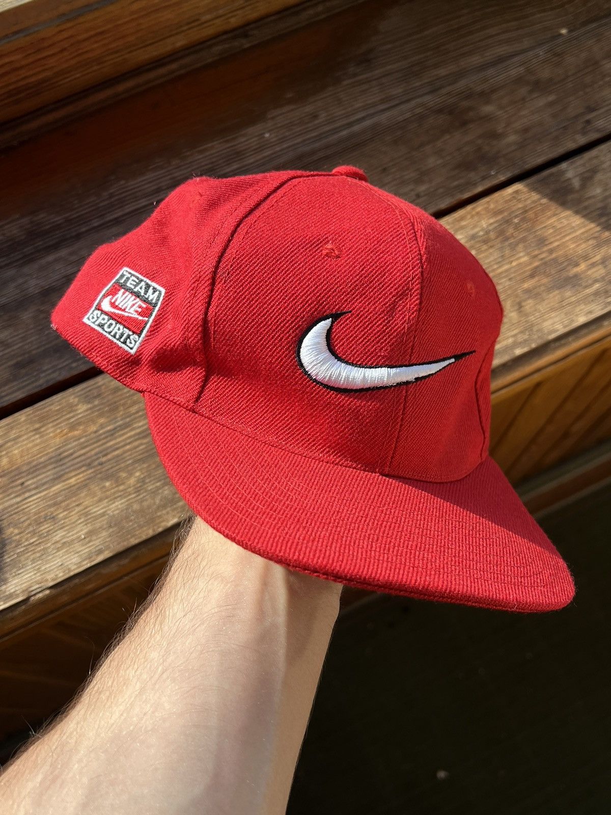 Nike Vintage Cap Nike Big swoosh Streetwear Hat Y2K Size ONE SIZE - 1 Thumbnail