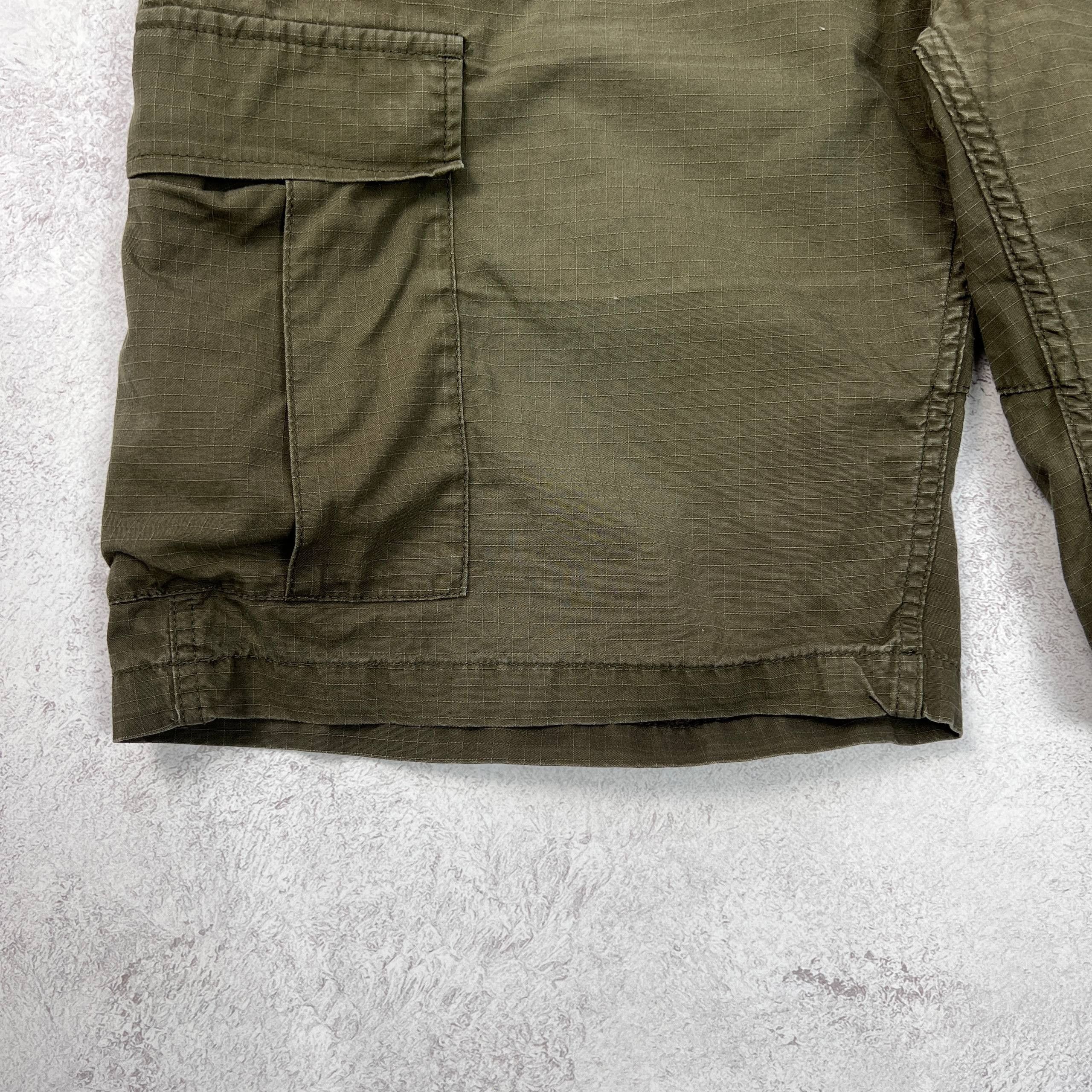 Carhartt Carhartt WIP Aviation Shorts Olive Green Ripstop Men's Size US 40 / EU 56 - 4 Thumbnail