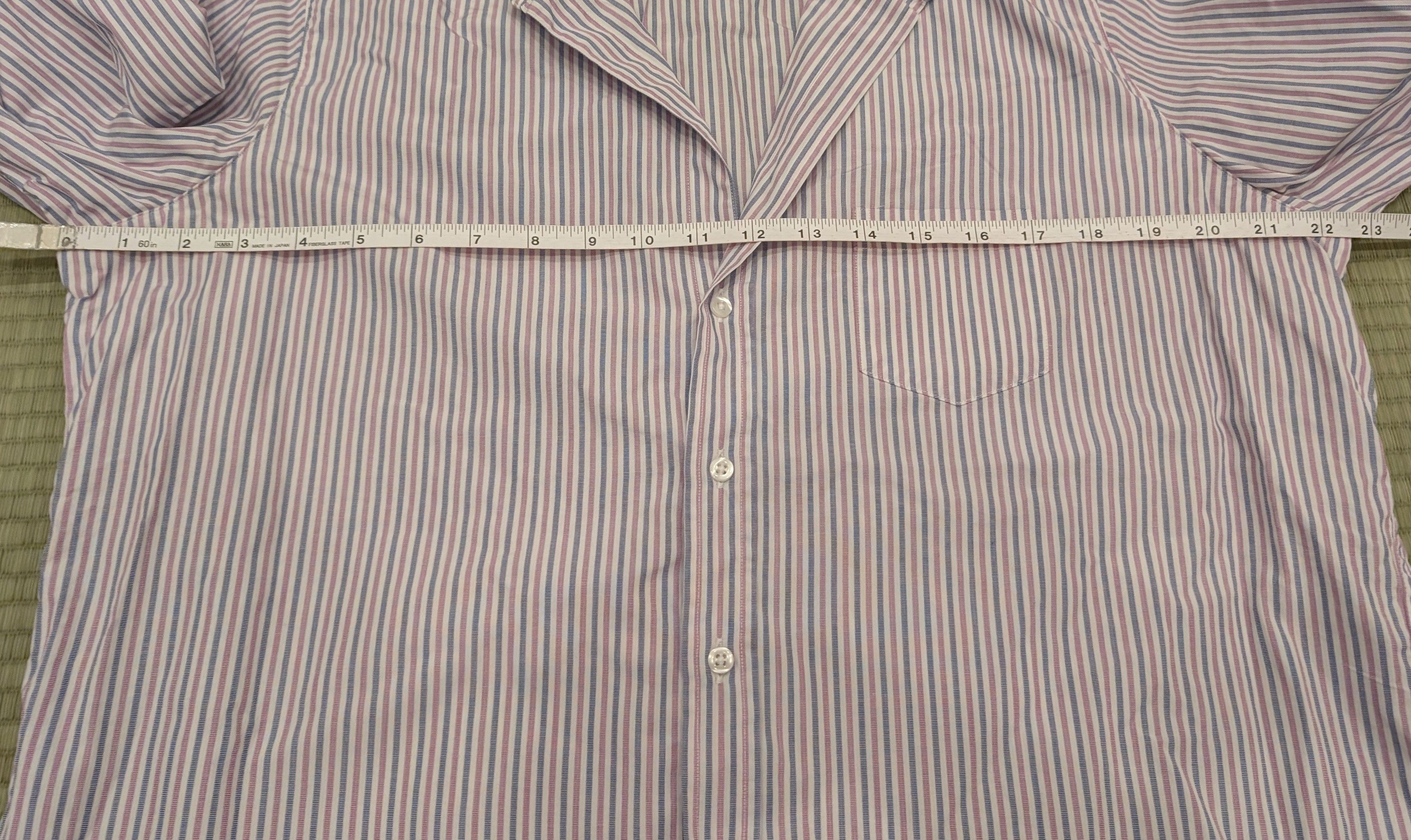 Frank & Eileen Frank & Eileen EILEEN 100% Cotton Pinstripe Button Up Shirt Size M / US 6-8 / IT 42-44 - 5 Thumbnail