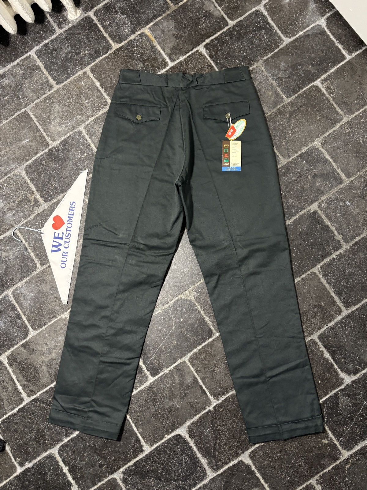 Vintage Vintage Champion Flannel Lined Trousers 1970s Deadstock Pant Size US 31 - 8 Thumbnail