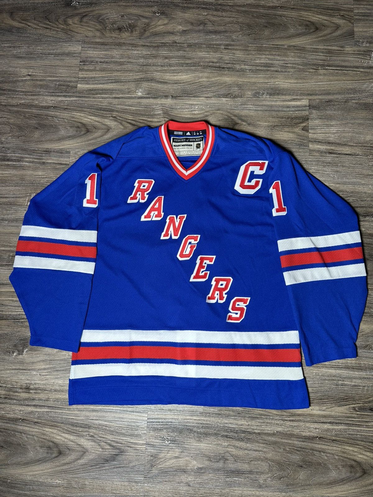 Adidas NHL Hockey Vintage New York Rangers Mark Messier Size US M / EU 48-50 / 2 - 1 Thumbnail