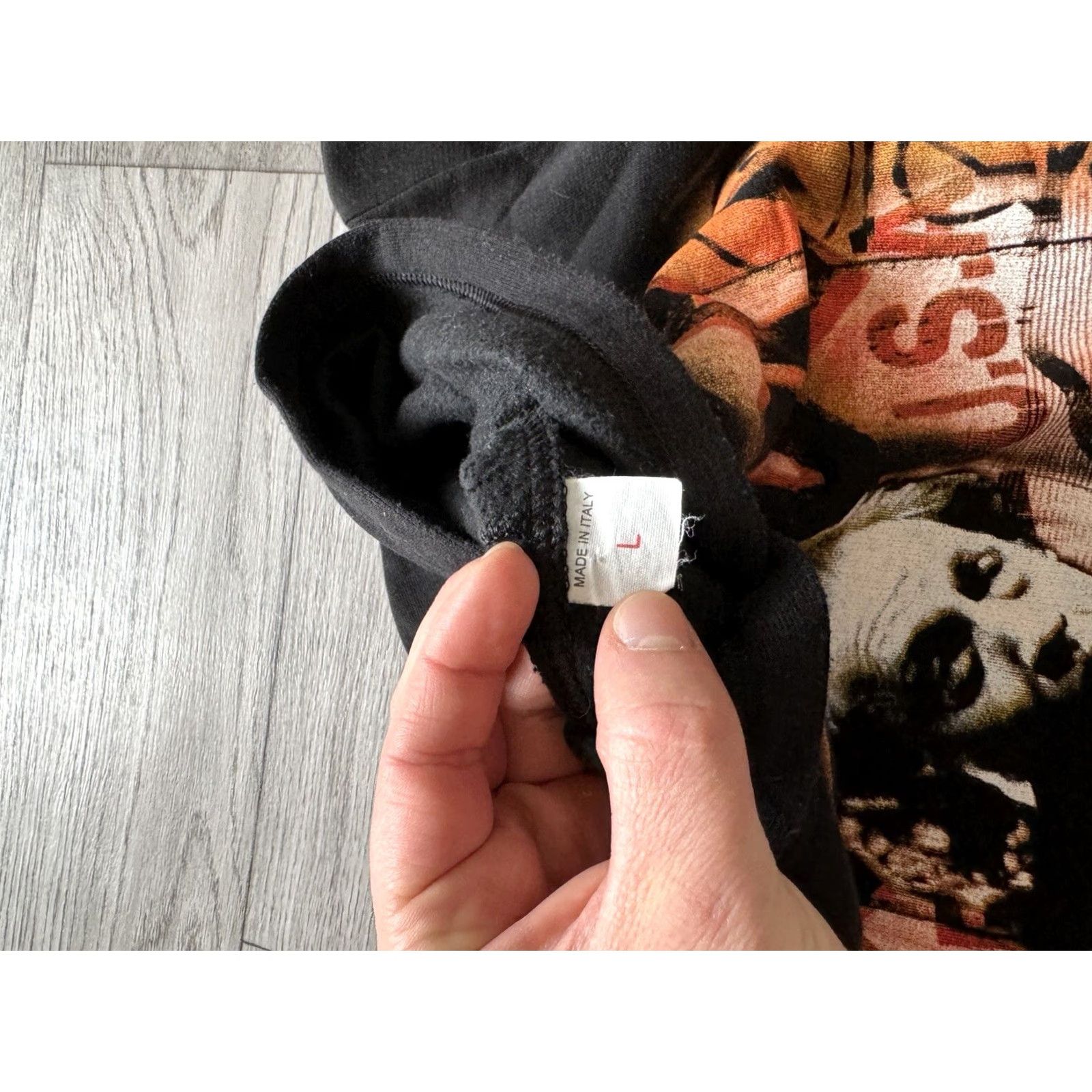Doublet VINTAGE AC/DC Hoodie Mens Size L Black Size US L / EU 52-54 / 3 - 4 Thumbnail